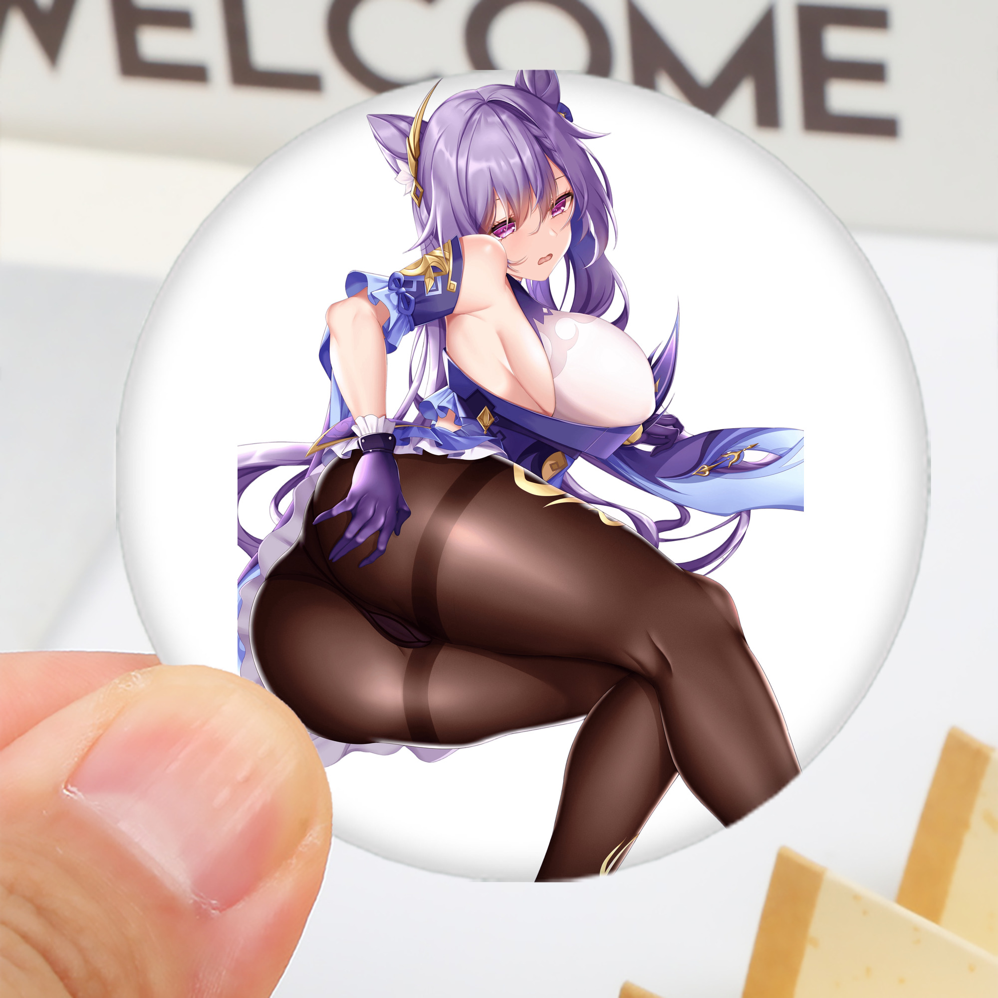 げんし神 刻晴 こくせい genshin Kokusei 6cm 缶バッジ 複数セット