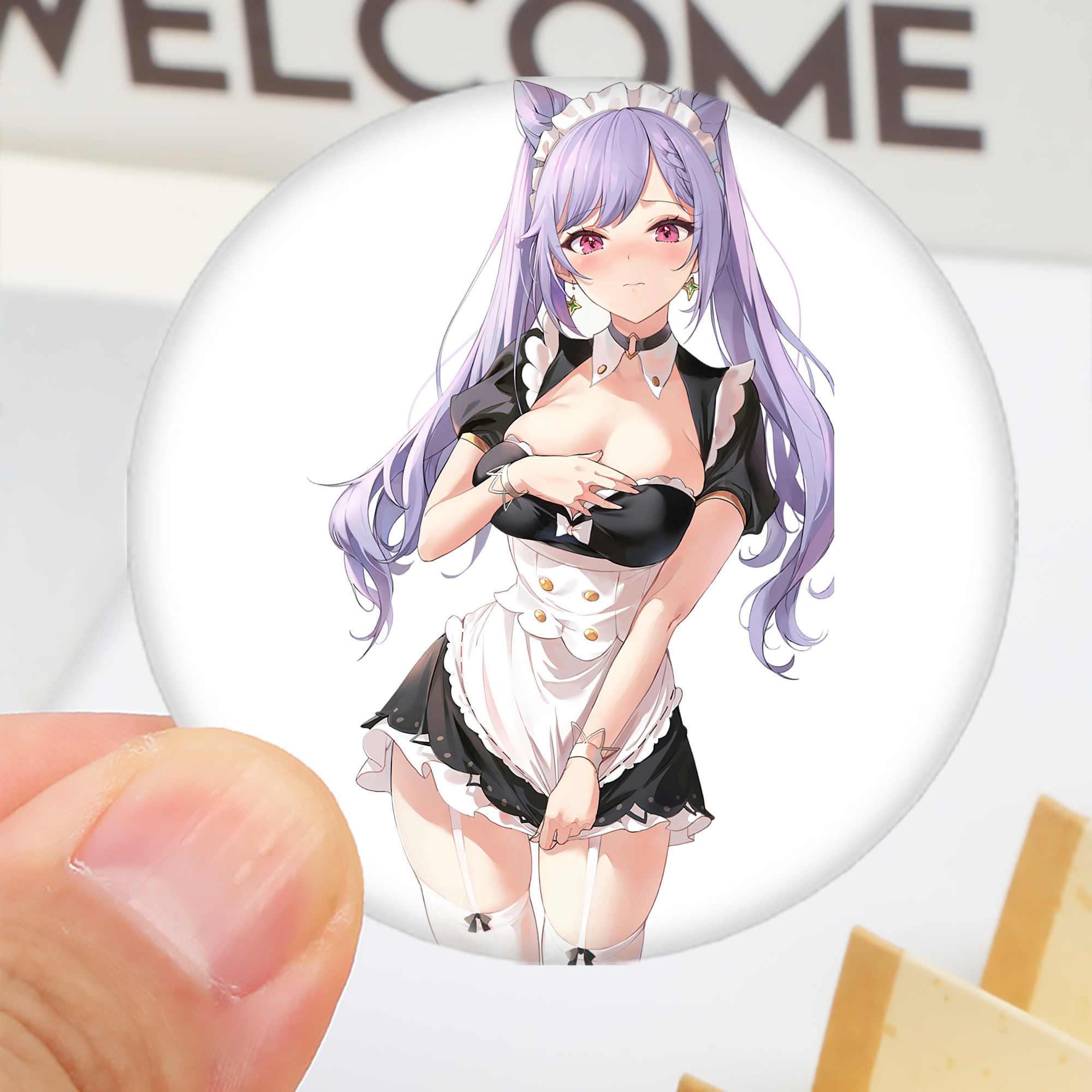 げんし神 刻晴 こくせい genshin Kokusei 6cm 缶バッジ 複数セット