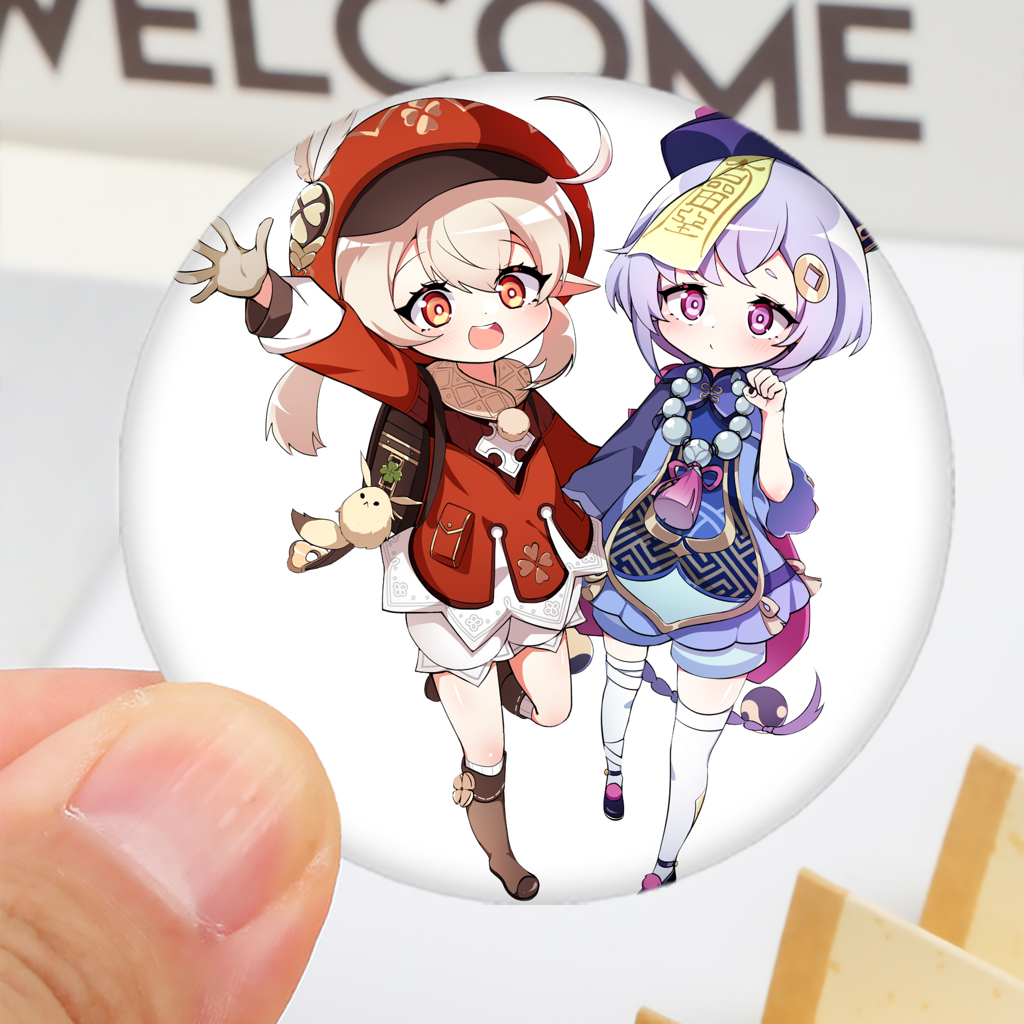 げんし神 七七 なな  genshin Nana 6cm 缶バッジ 複数セット