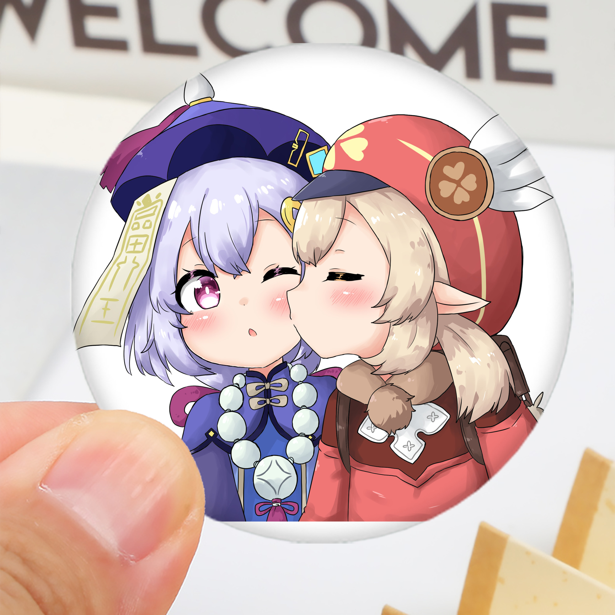 げんし神 七七 なな  genshin Nana 6cm 缶バッジ 複数セット