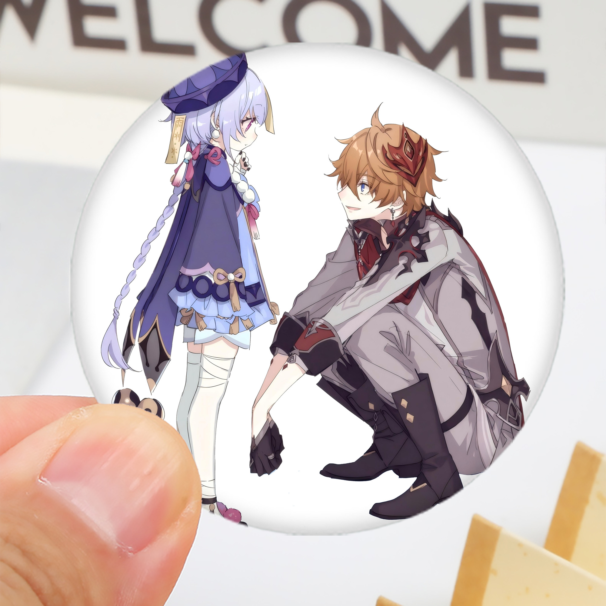 げんし神 七七 なな  genshin Nana 6cm 缶バッジ 複数セット