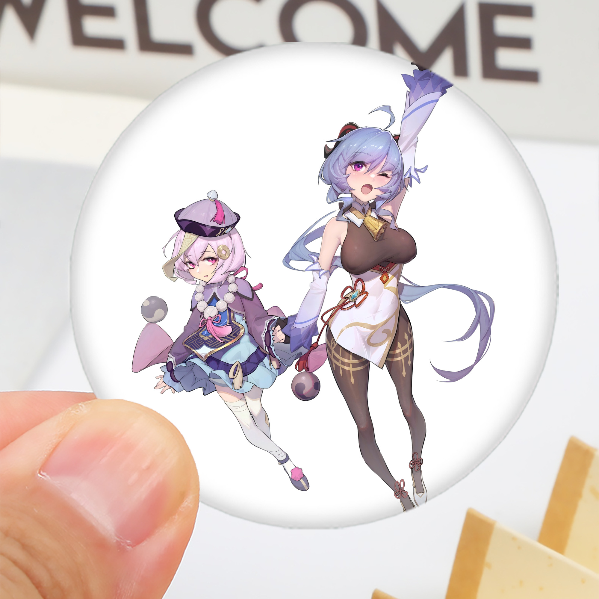 げんし神 七七 なな  genshin Nana 6cm 缶バッジ 複数セット