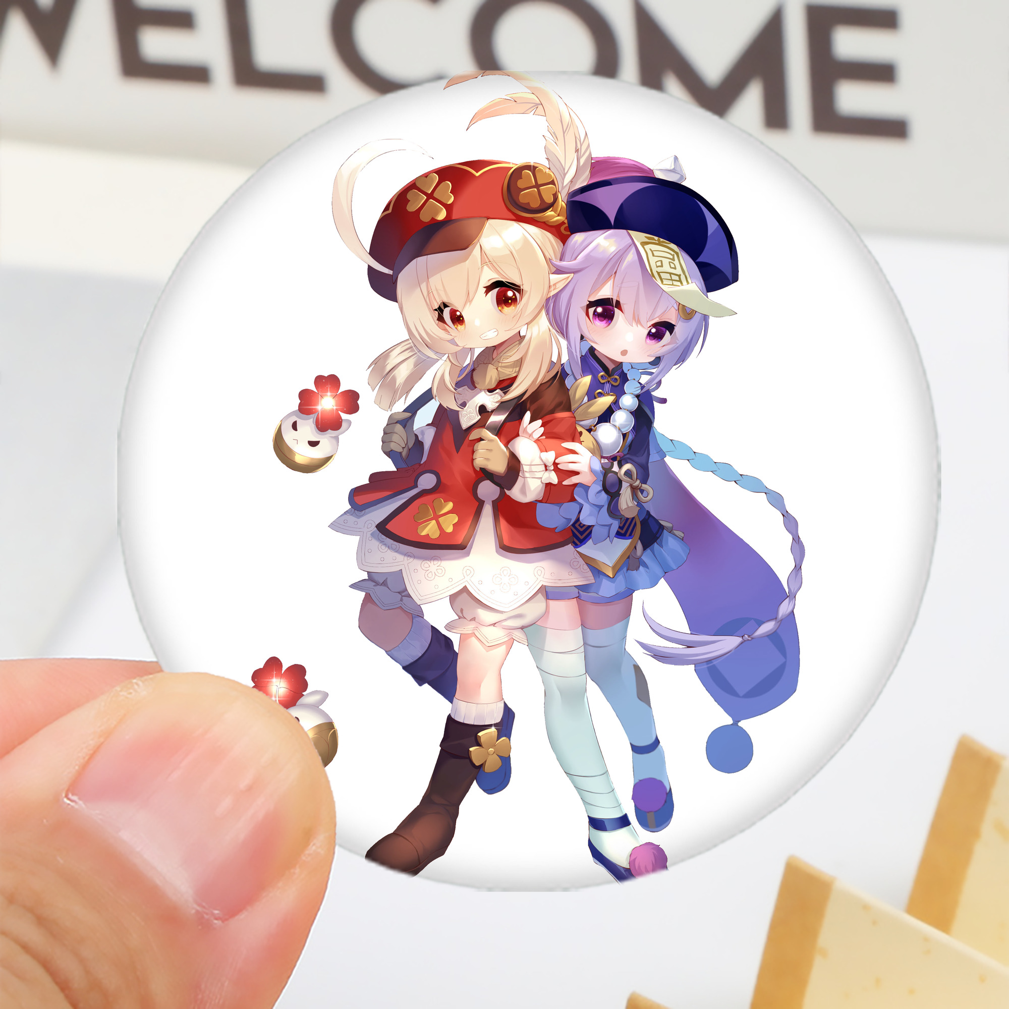 げんし神 七七 なな  genshin Nana 6cm 缶バッジ 複数セット