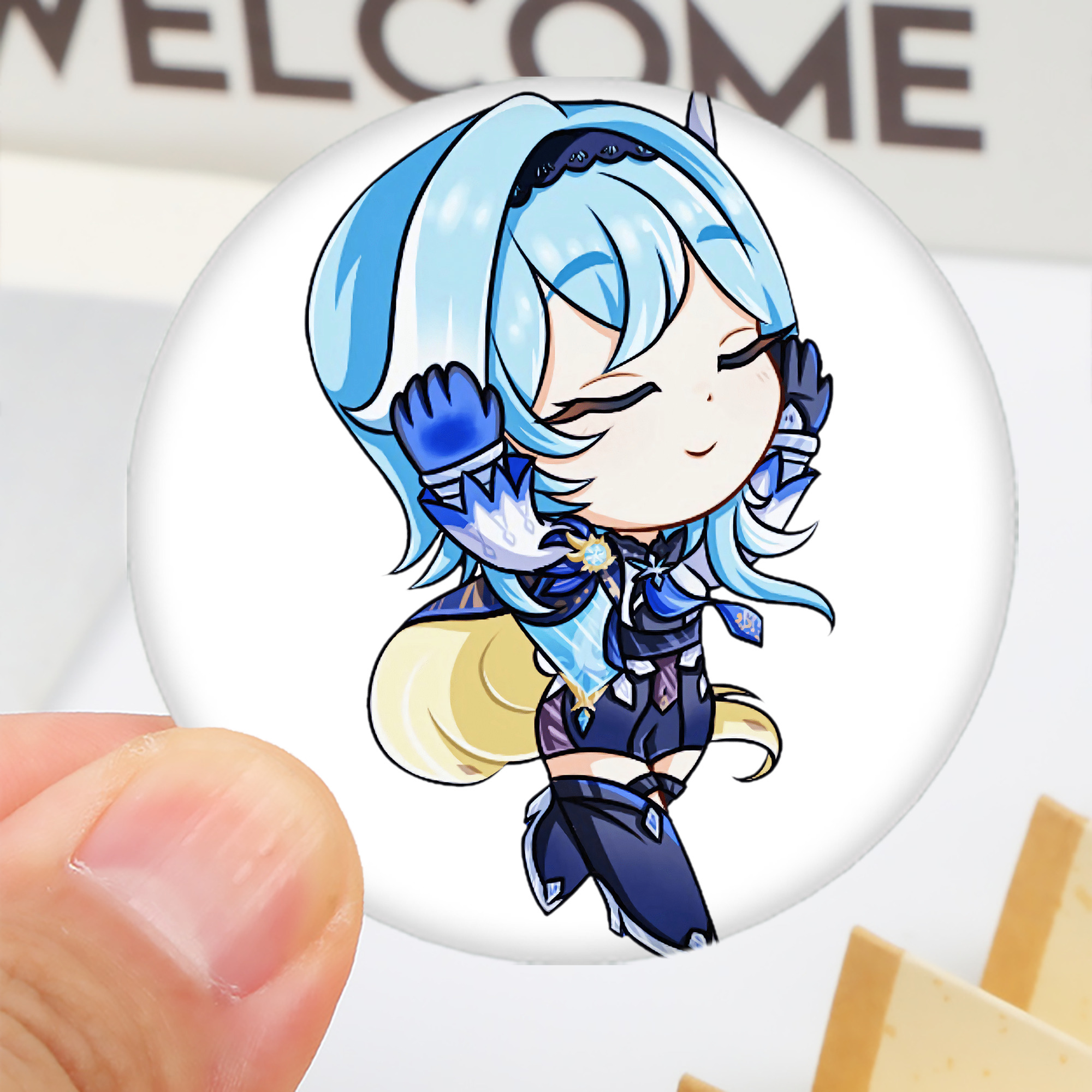 げんし神 优菈 ゆうら genshin Yūra 6cm 缶バッジ 複数セット