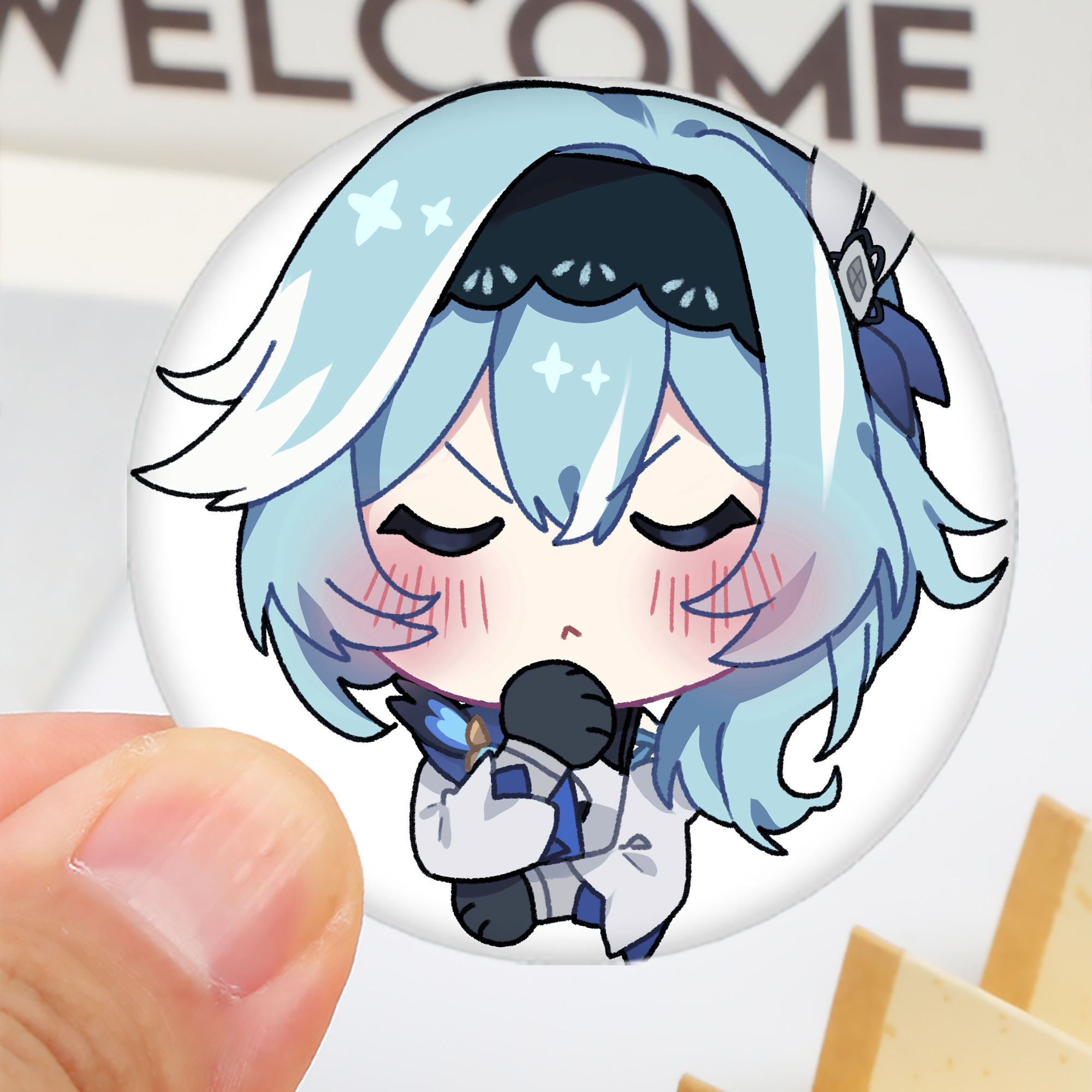 げんし神 优菈 ゆうら genshin Yūra 6cm 缶バッジ 複数セット