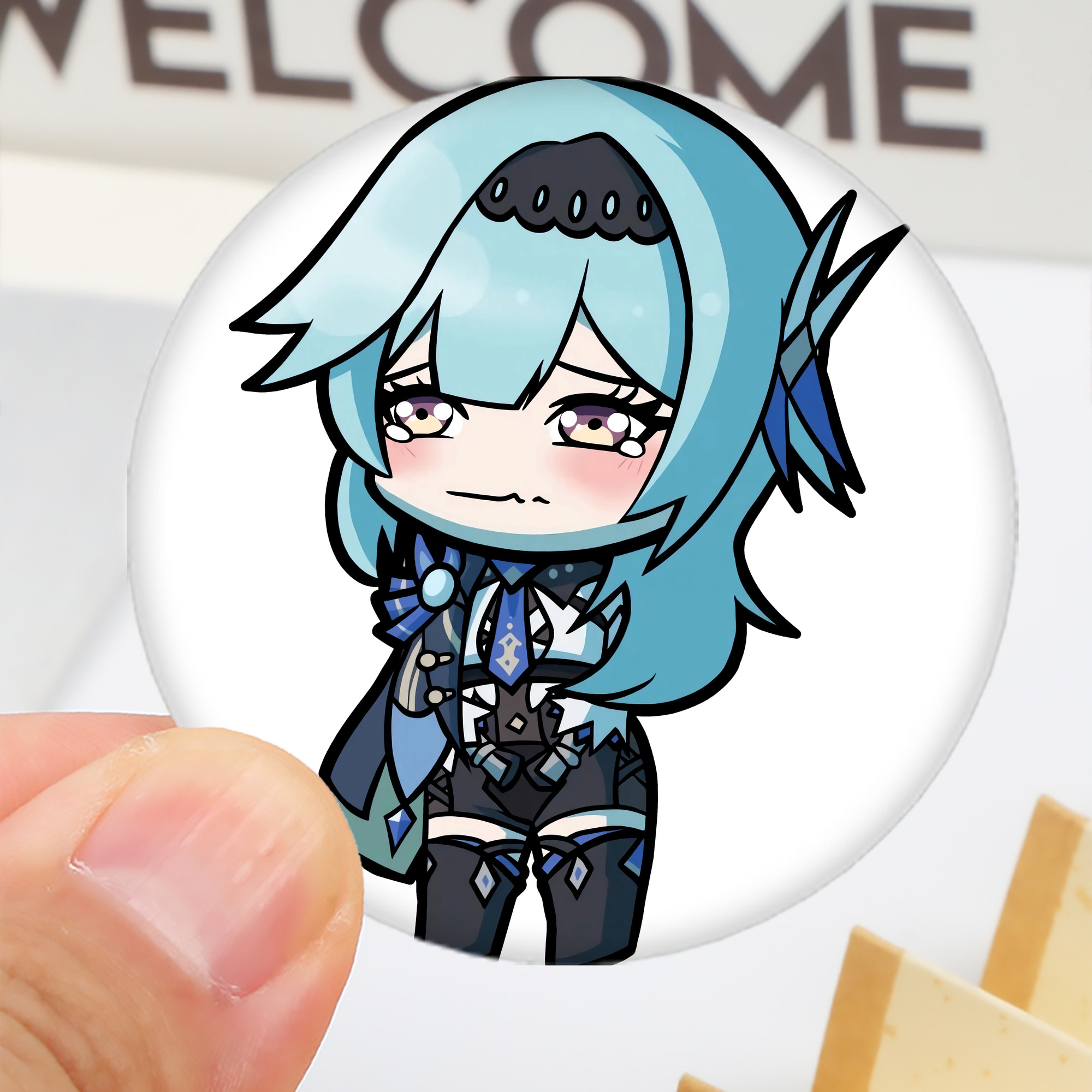 げんし神 优菈 ゆうら genshin Yūra 6cm 缶バッジ 複数セット