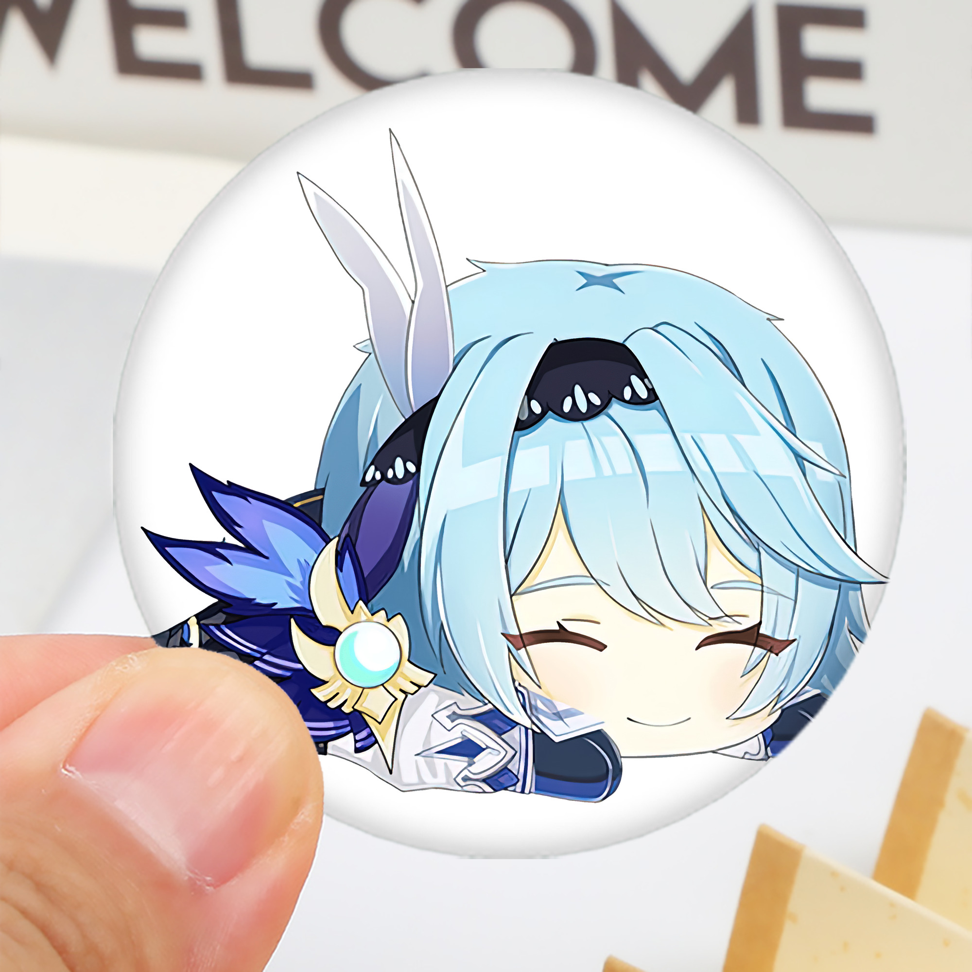 げんし神 优菈 ゆうら genshin Yūra 6cm 缶バッジ 複数セット