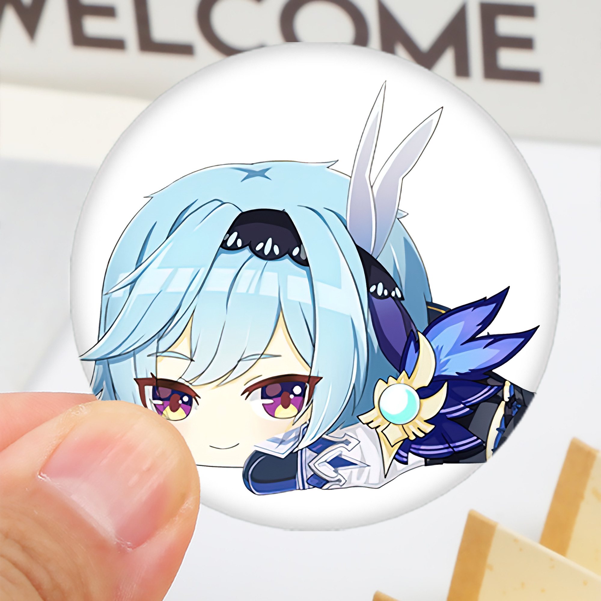 げんし神 优菈 ゆうら genshin Yūra 6cm 缶バッジ 複数セット