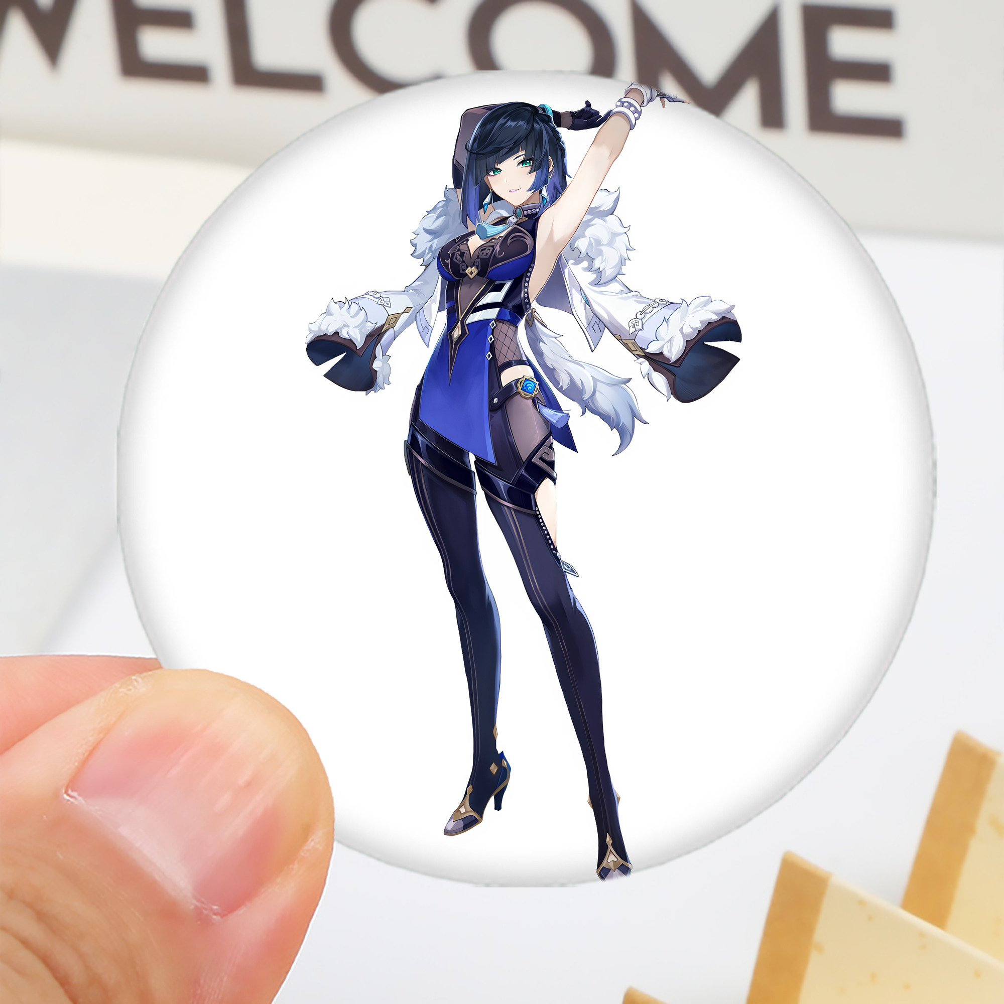 げんし神 夜兰 やらん genshin Yaran 6cm 缶バッジ 複数セット