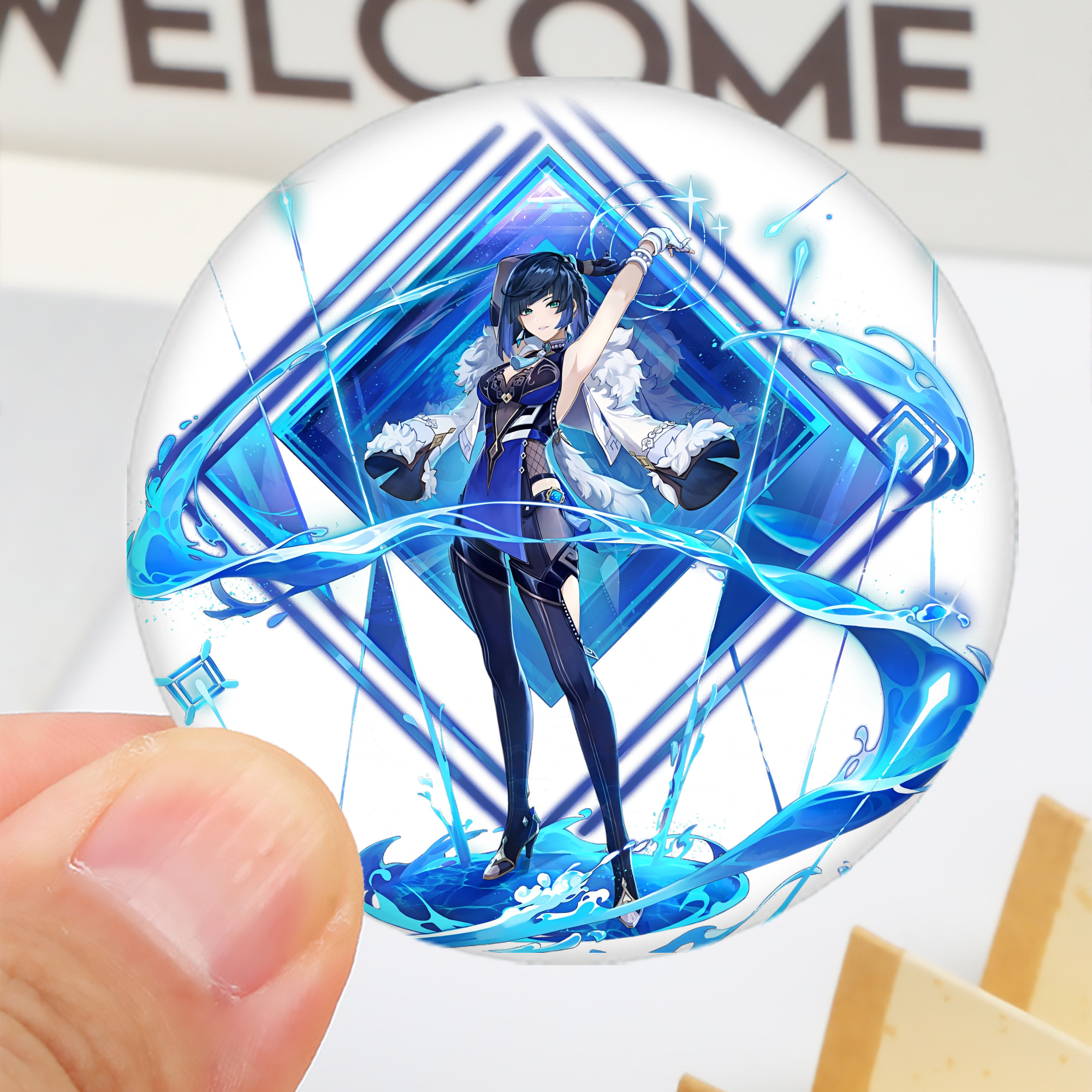 げんし神 夜兰 やらん genshin Yaran 6cm 缶バッジ 複数セット