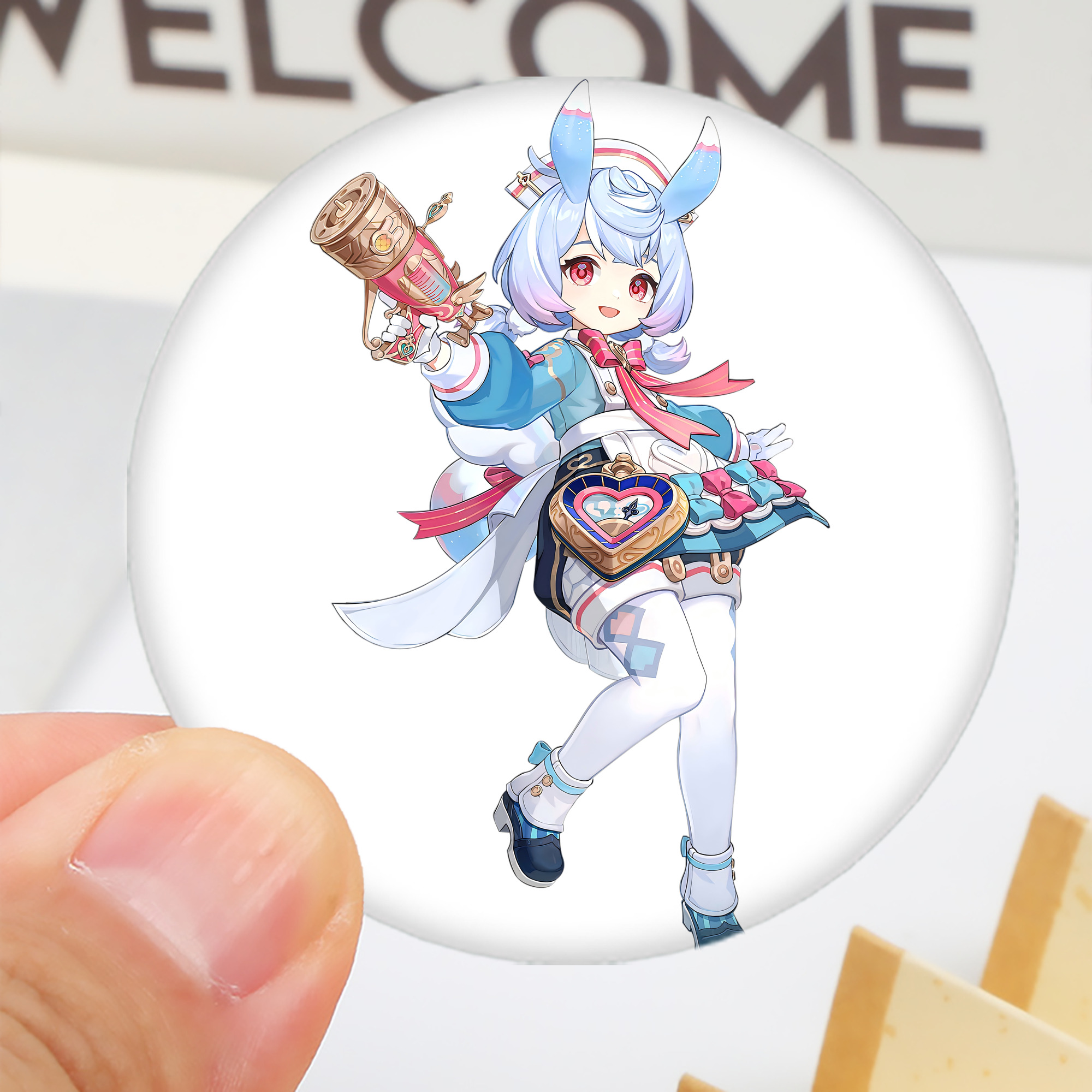 げんし神 シゲウィン genshin Shigewin 6cm 缶バッジ 複数セット