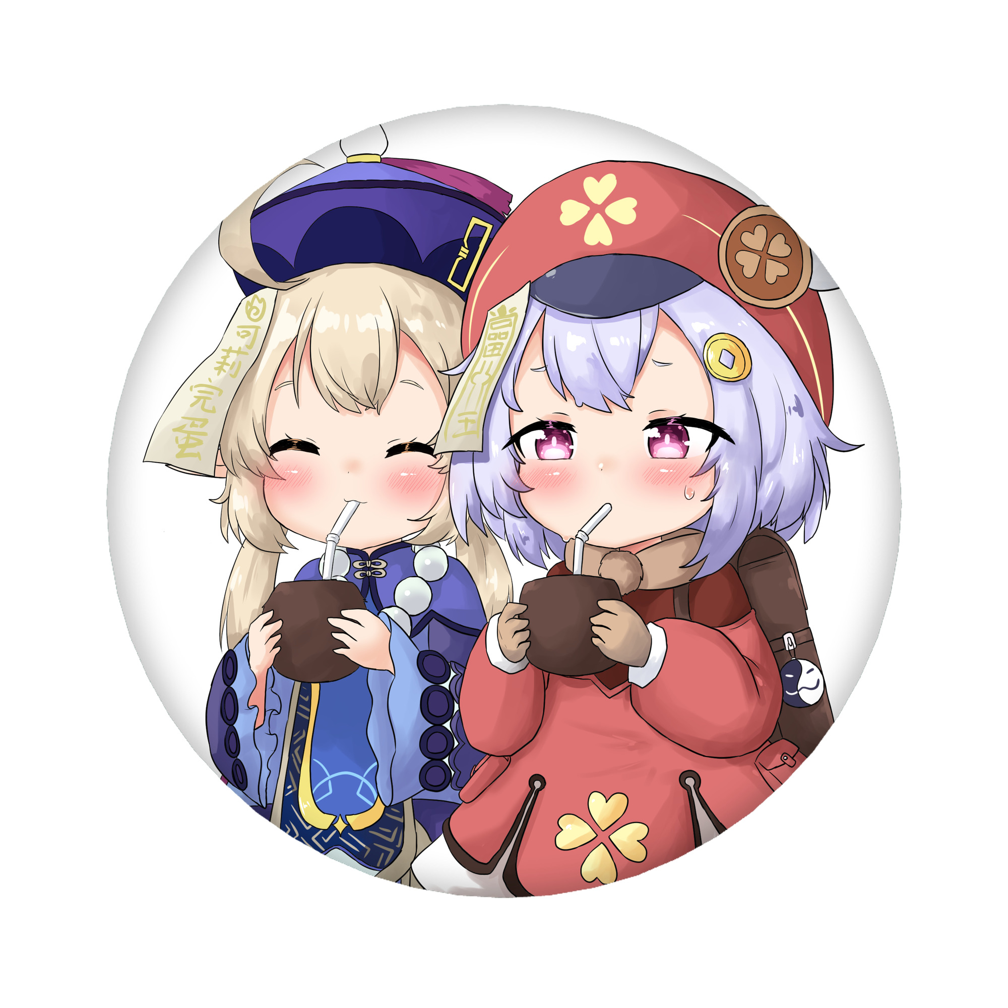 げんし神 七七 なな  genshin Nana 6cm 缶バッジ 複数セット