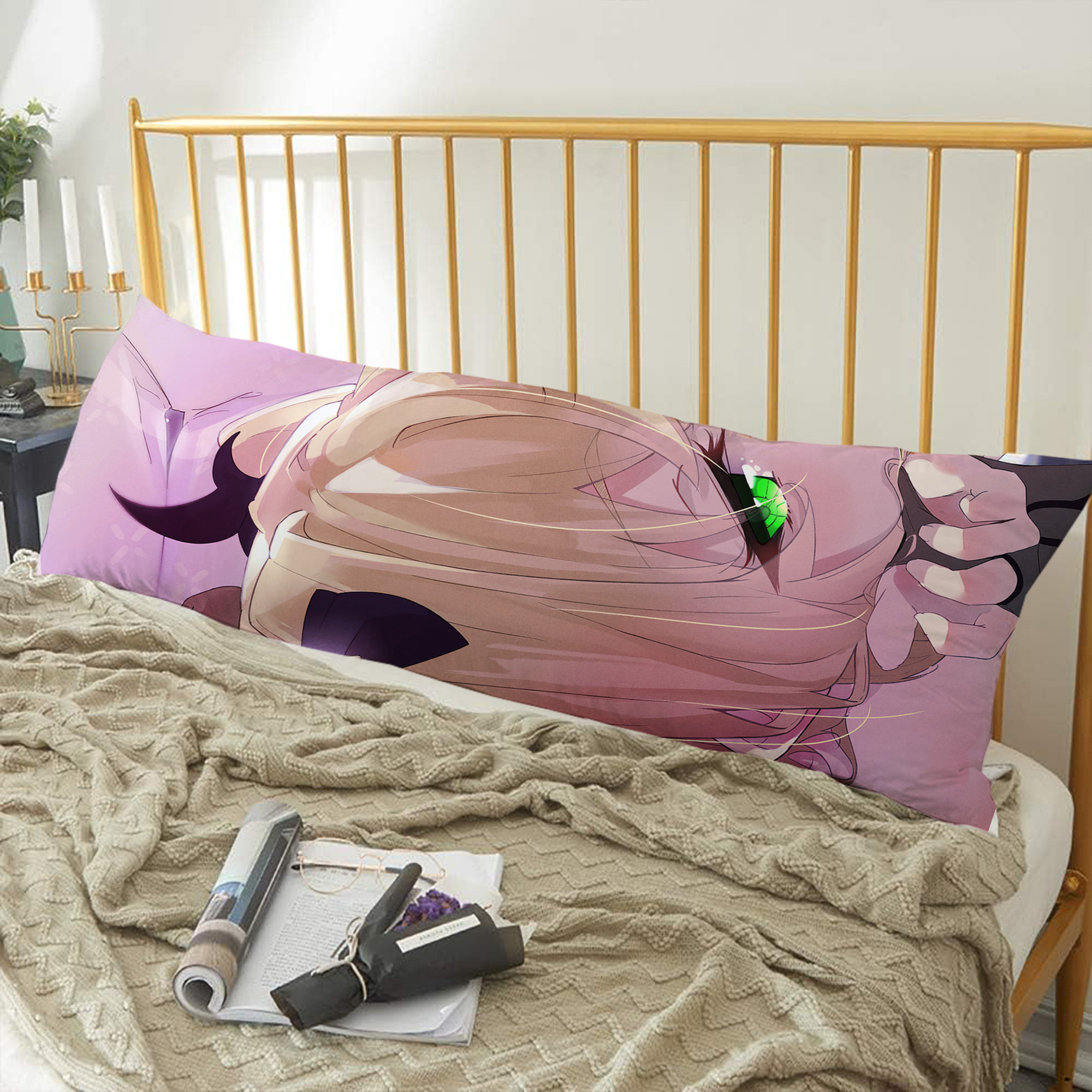 げんし神 genshin ロング抱き枕カバー 両面プリントタイプ（サイズ選択可）