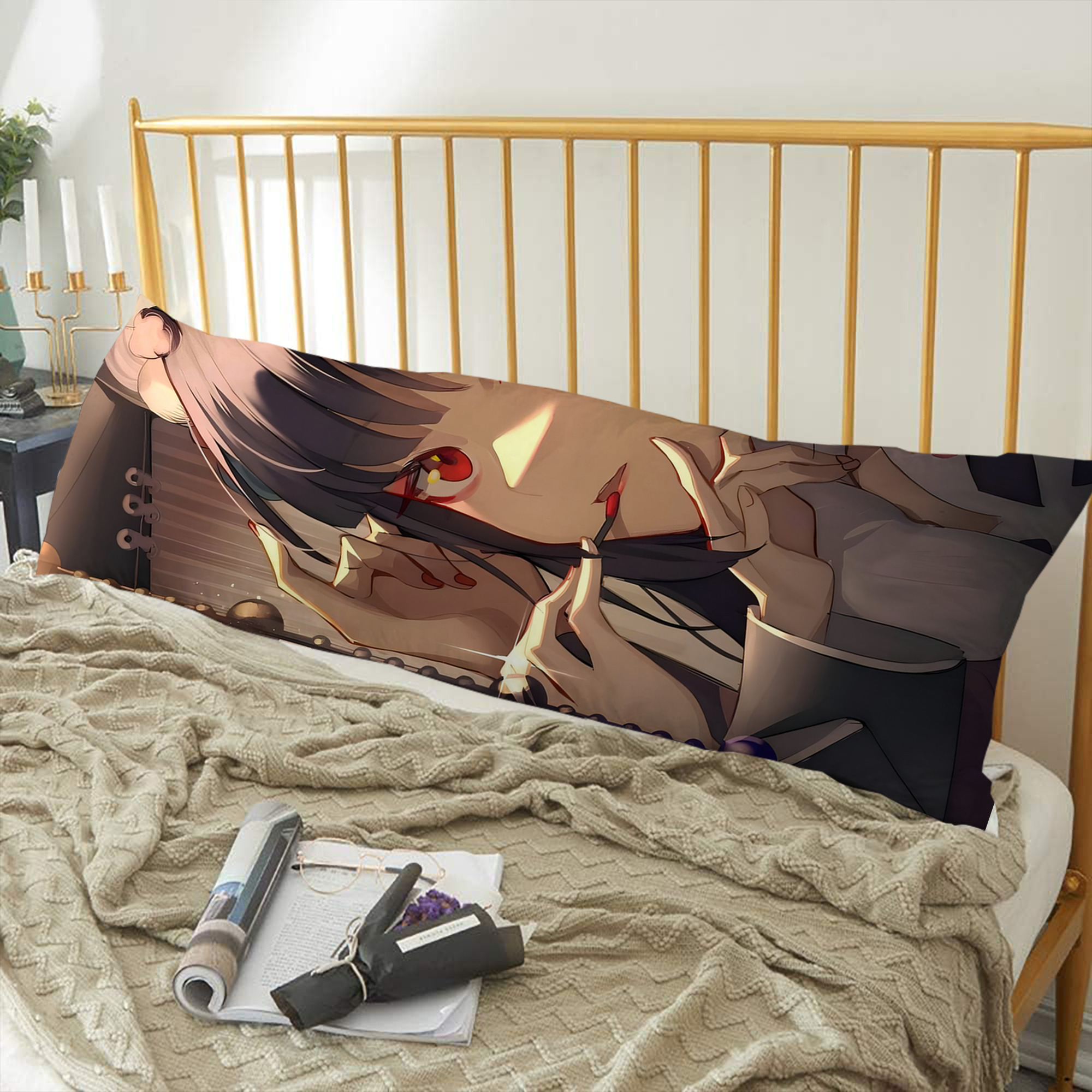 げんし神 genshin ロング抱き枕カバー 両面プリントタイプ（サイズ選択可）