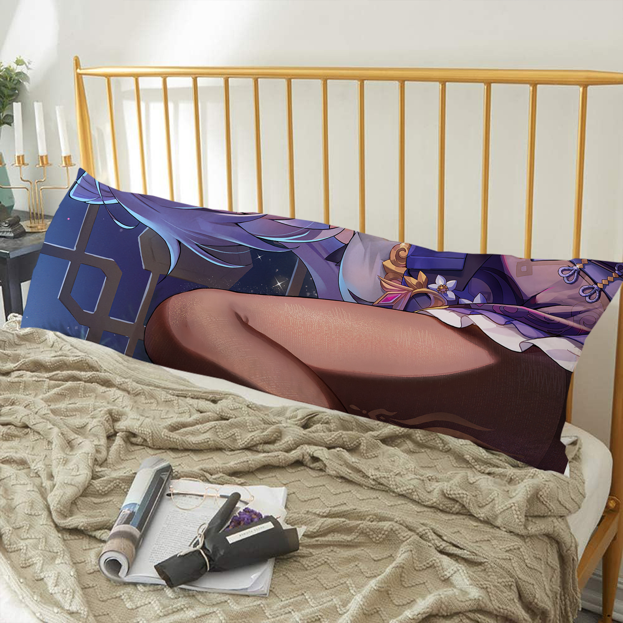 げんし神 genshin ロング抱き枕カバー 両面プリントタイプ（サイズ選択可）