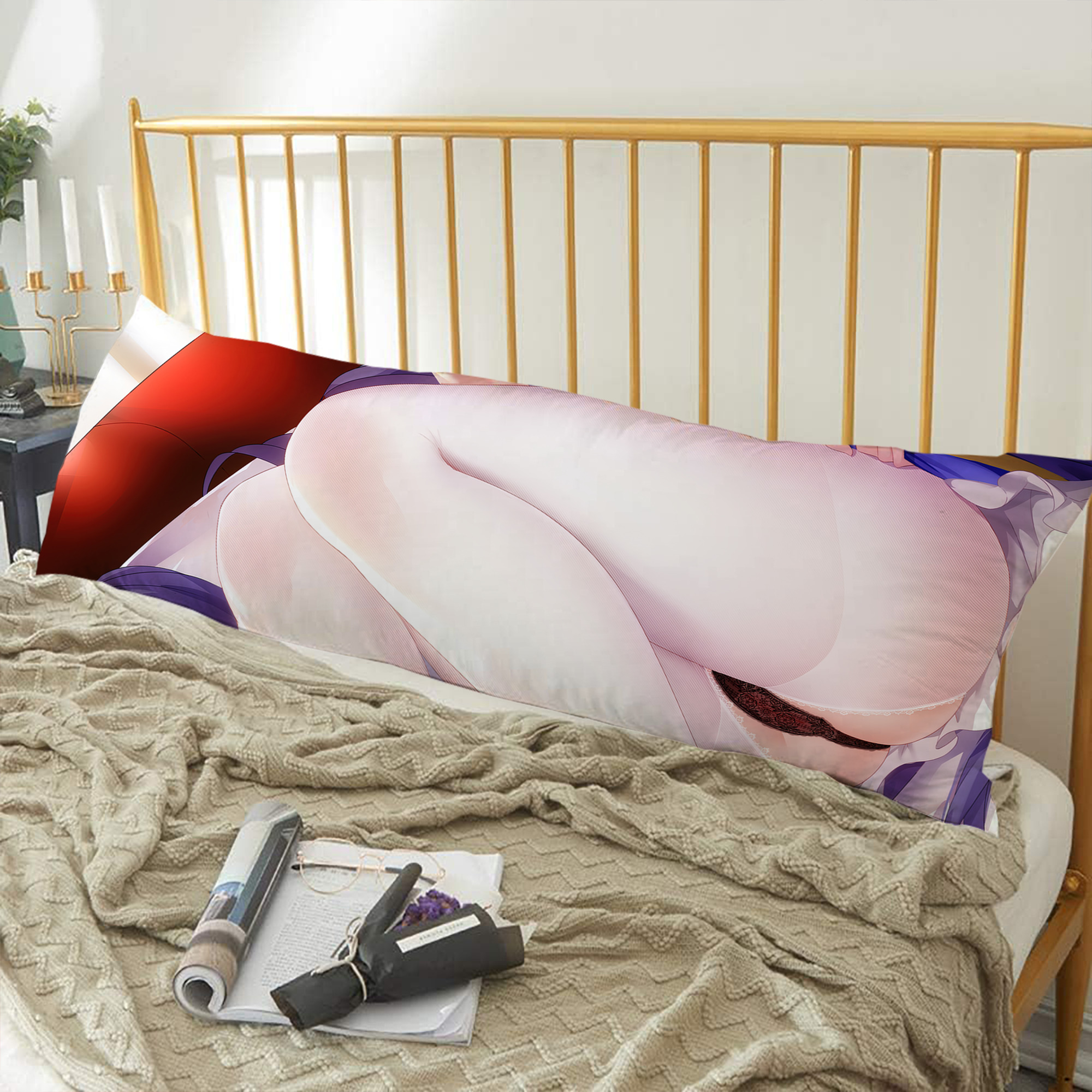 げんし神 genshin ロング抱き枕カバー 両面プリントタイプ（サイズ選択可）