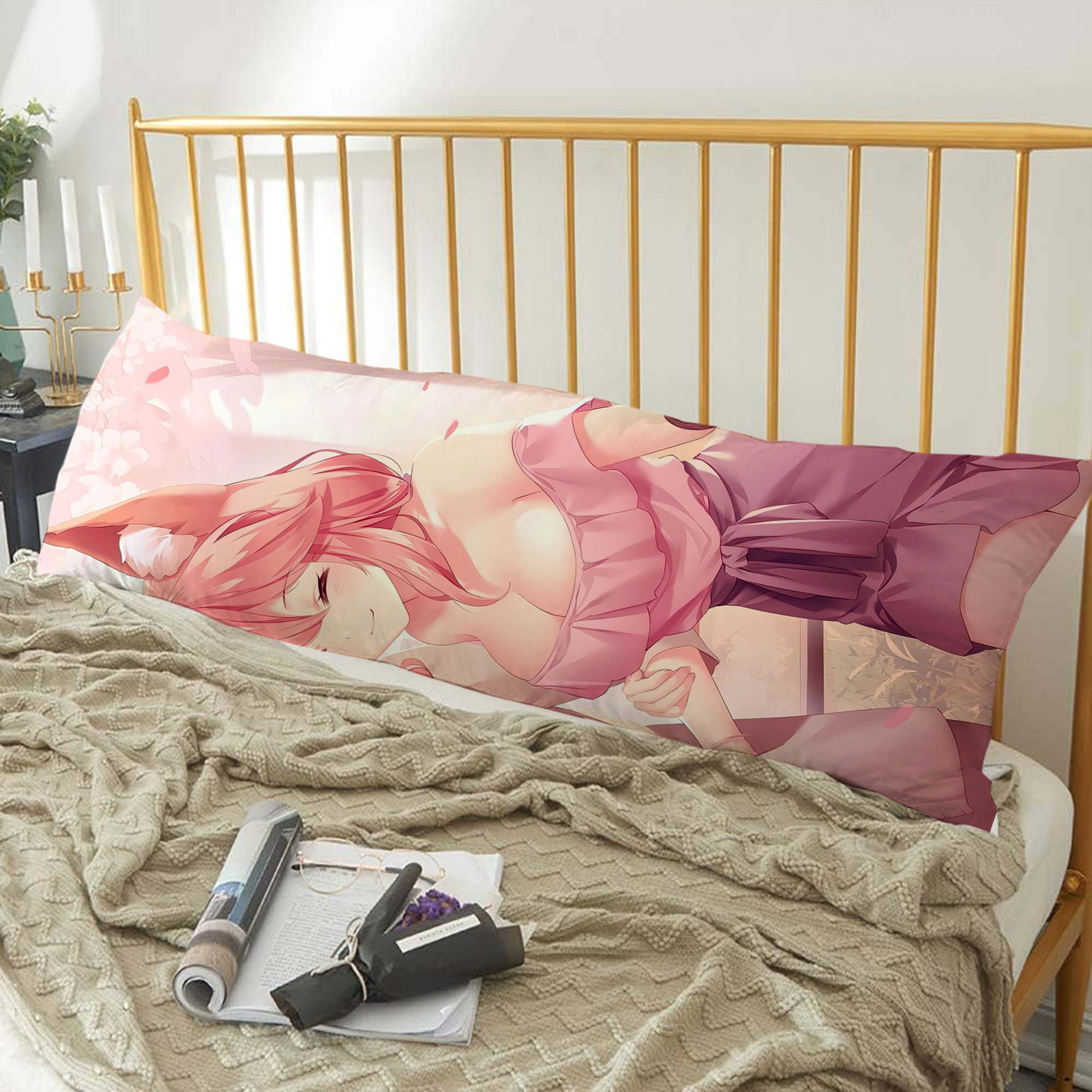 げんし神 genshin ロング抱き枕カバー 両面プリントタイプ（サイズ選択可）