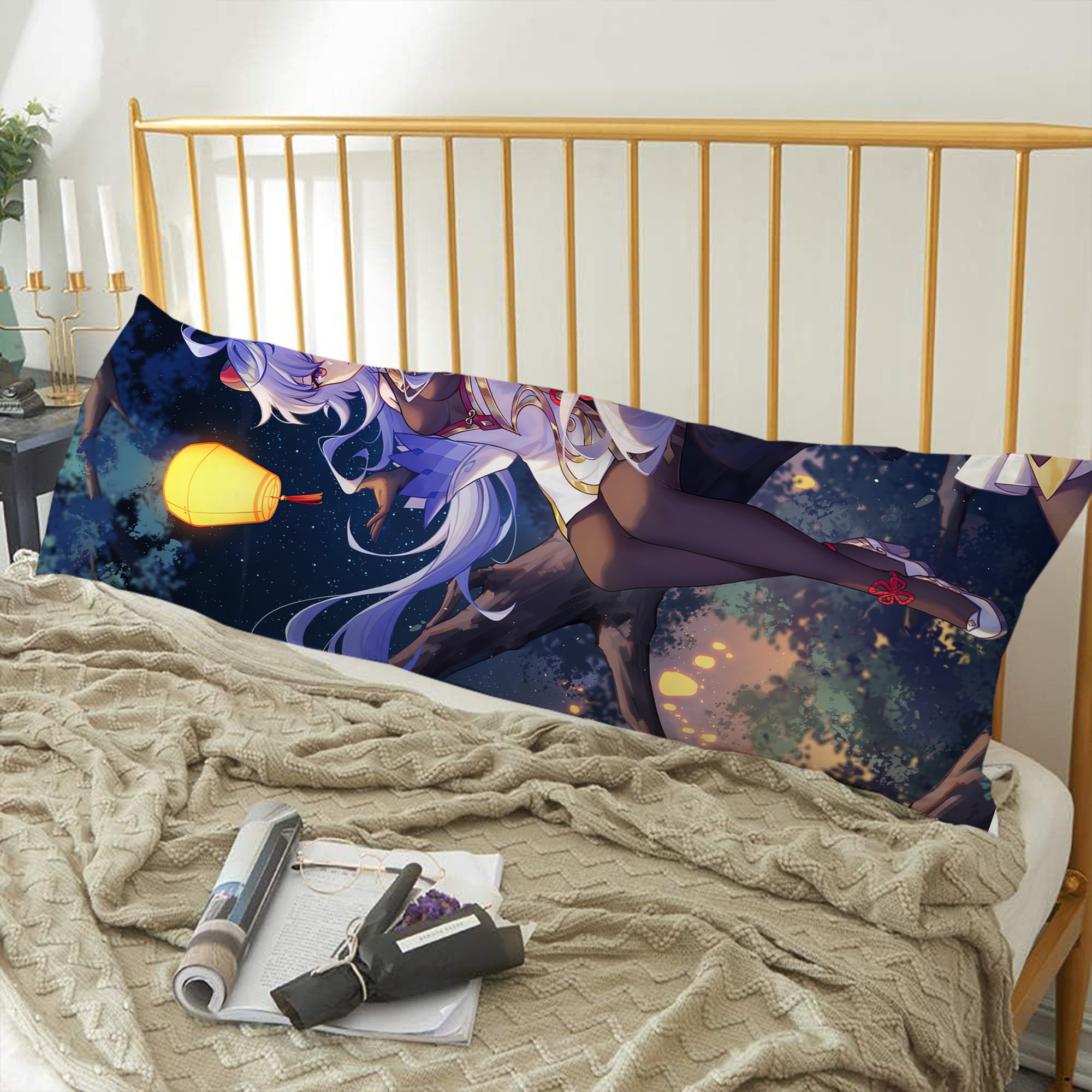 げんし神 genshin ロング抱き枕カバー 両面プリントタイプ（サイズ選択可）