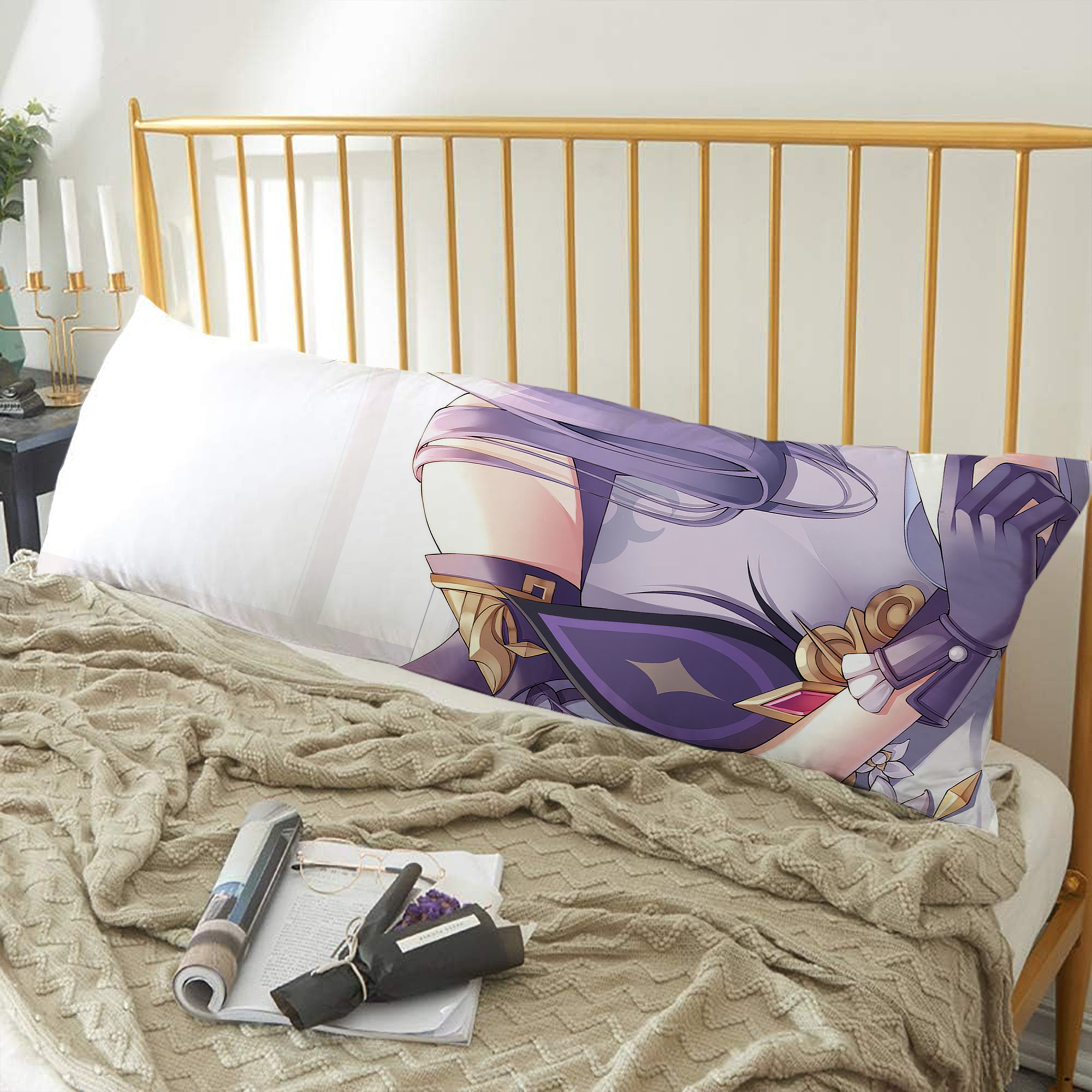 げんし神 genshin ロング抱き枕カバー 両面プリントタイプ（サイズ選択可）