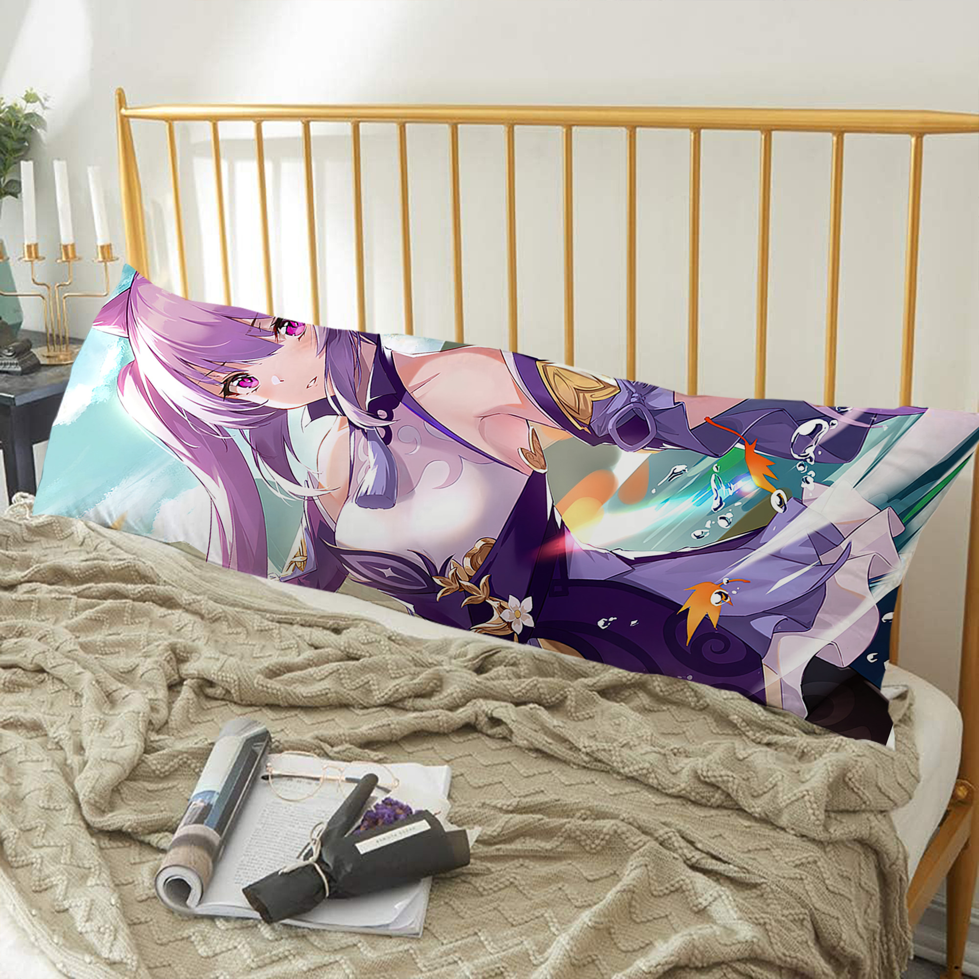 げんし神 genshin ロング抱き枕カバー 両面プリントタイプ（サイズ選択可）