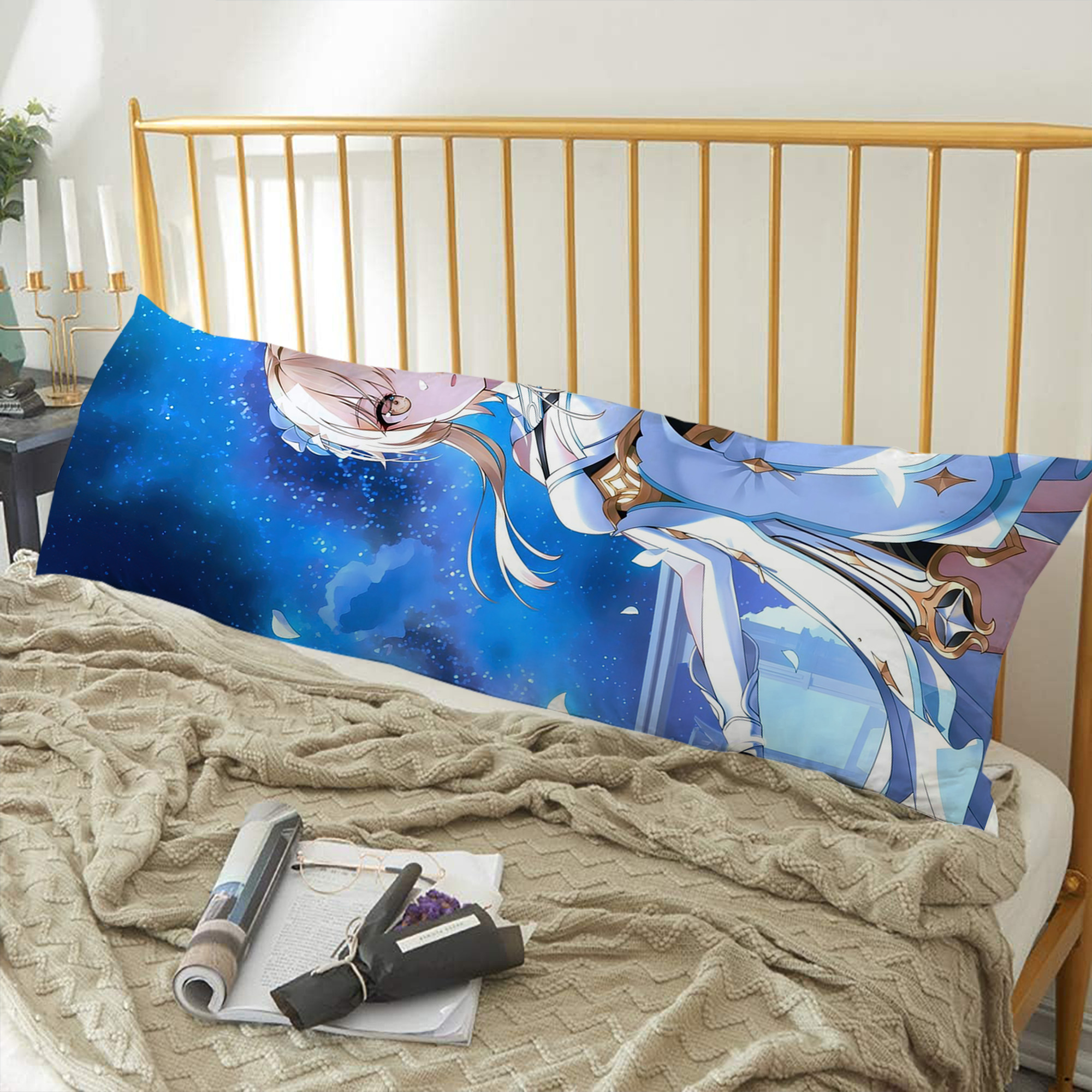 げんし神 genshin ロング抱き枕カバー 両面プリントタイプ（サイズ選択可）