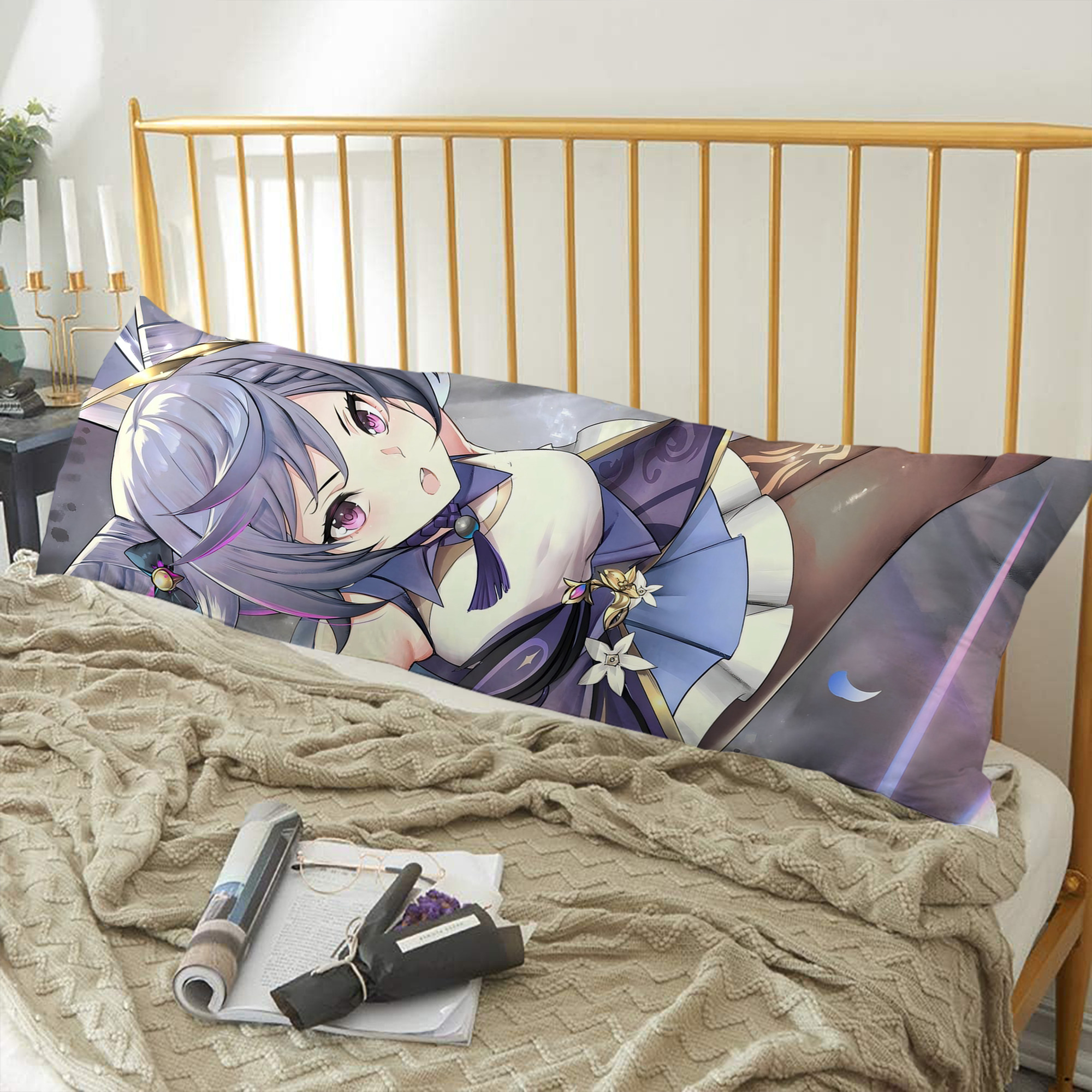 げんし神 genshin ロング抱き枕カバー 両面プリントタイプ（サイズ選択可）