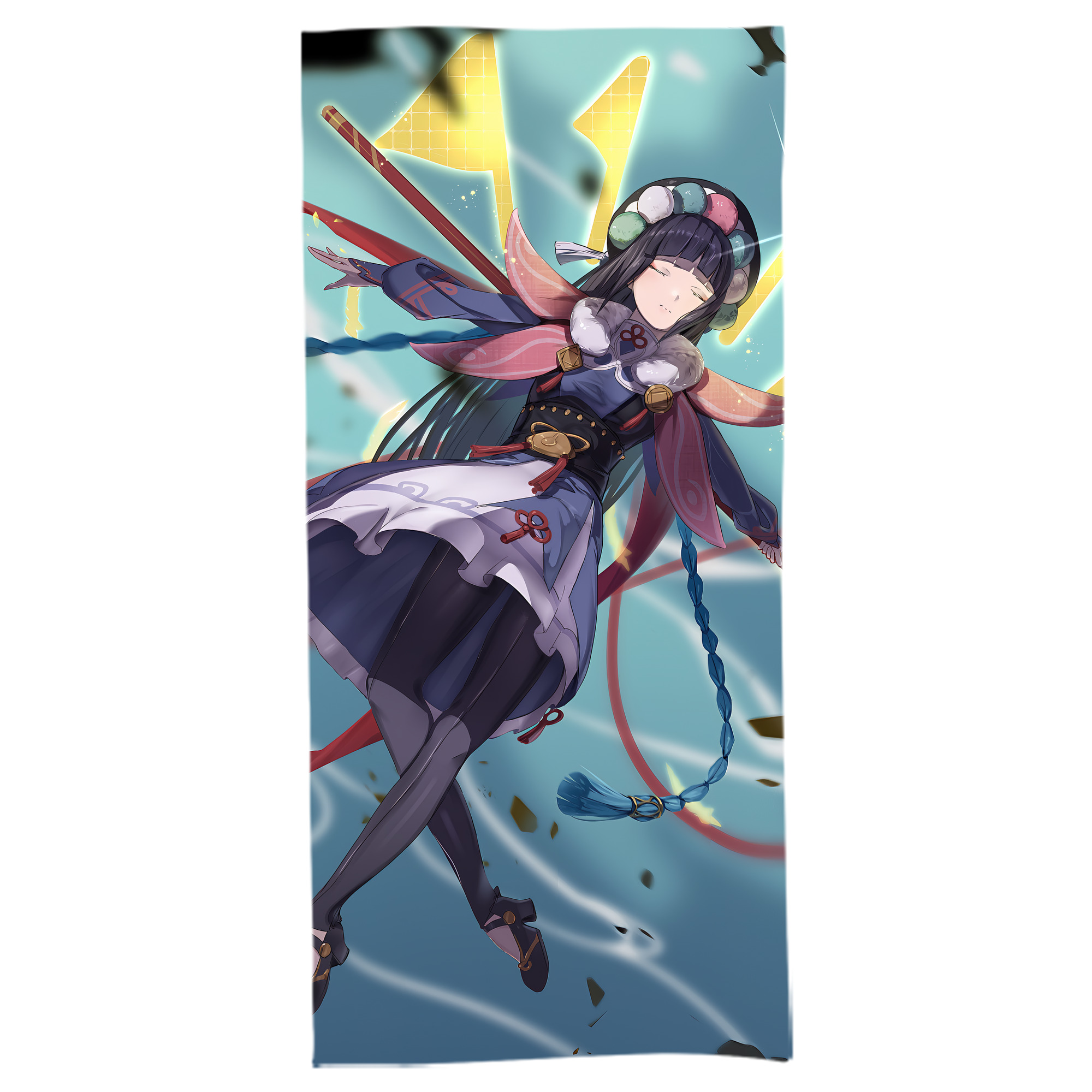 げんし神 genshin 大判バスタオル 70×140cm 吸水速乾 柔らかい肌触り