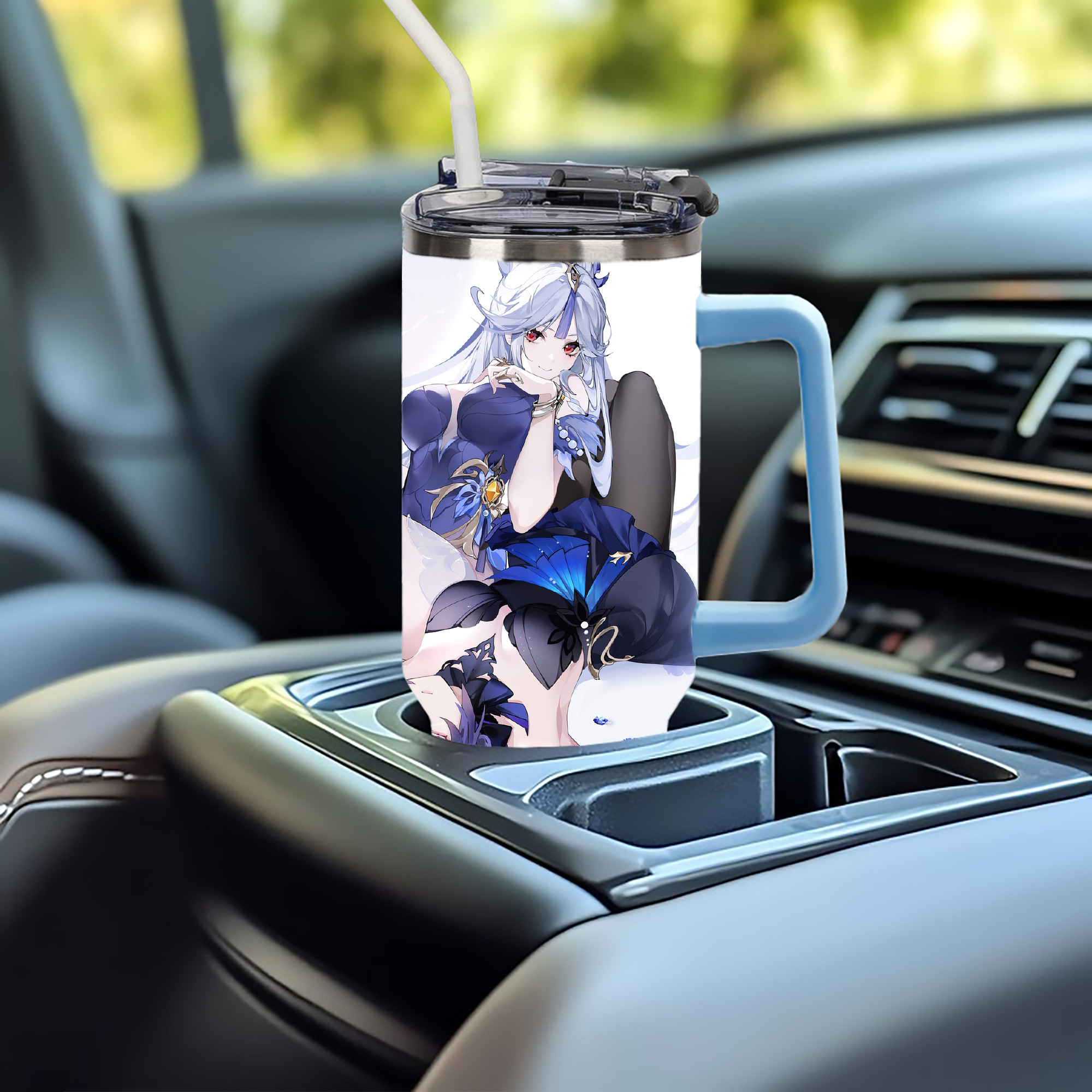 げんし神 genshin 1200ｍLフルプリント車用タンブラー