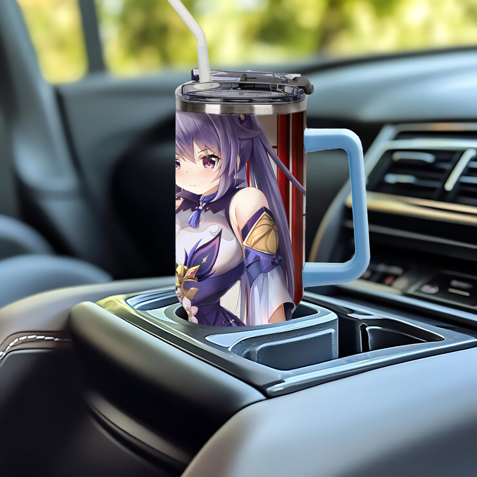 げんし神 genshin 1200ｍLフルプリント車用タンブラー