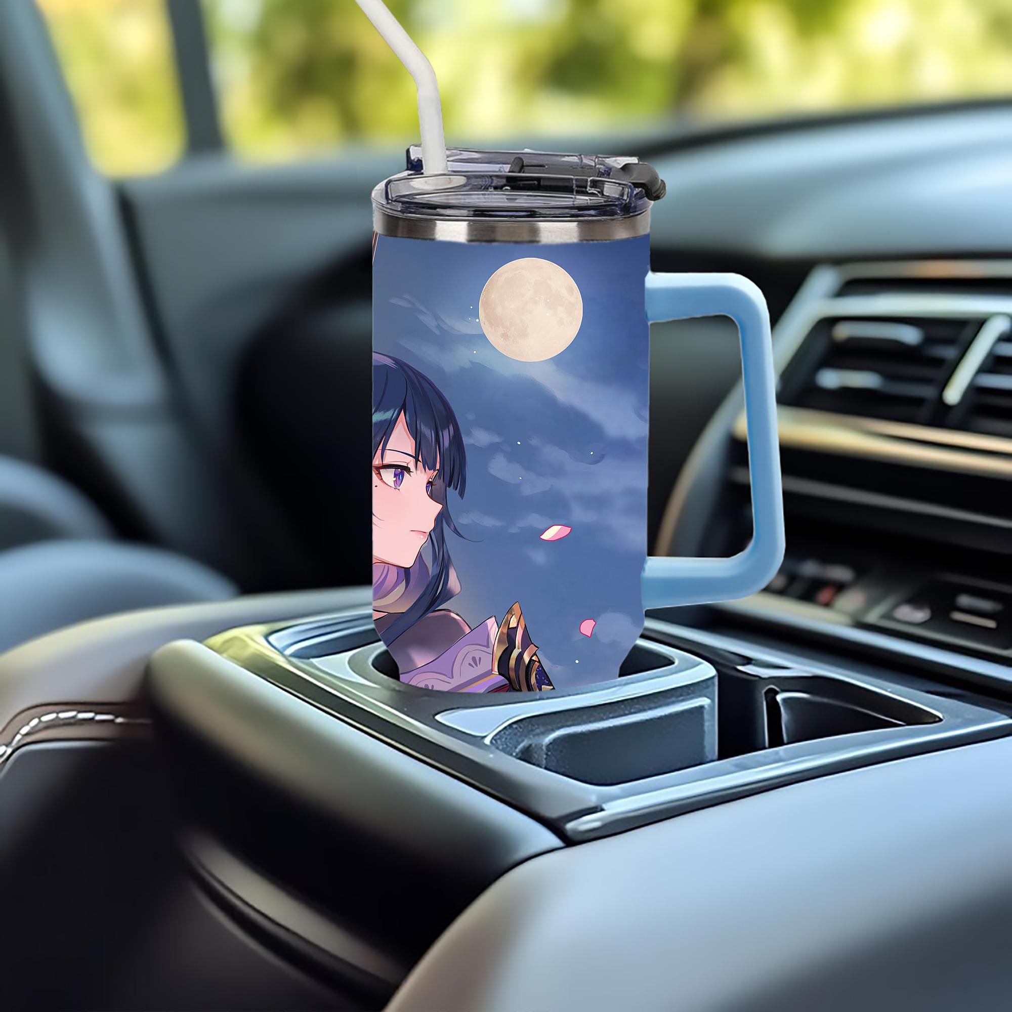 げんし神 genshin 1200ｍLフルプリント車用タンブラー