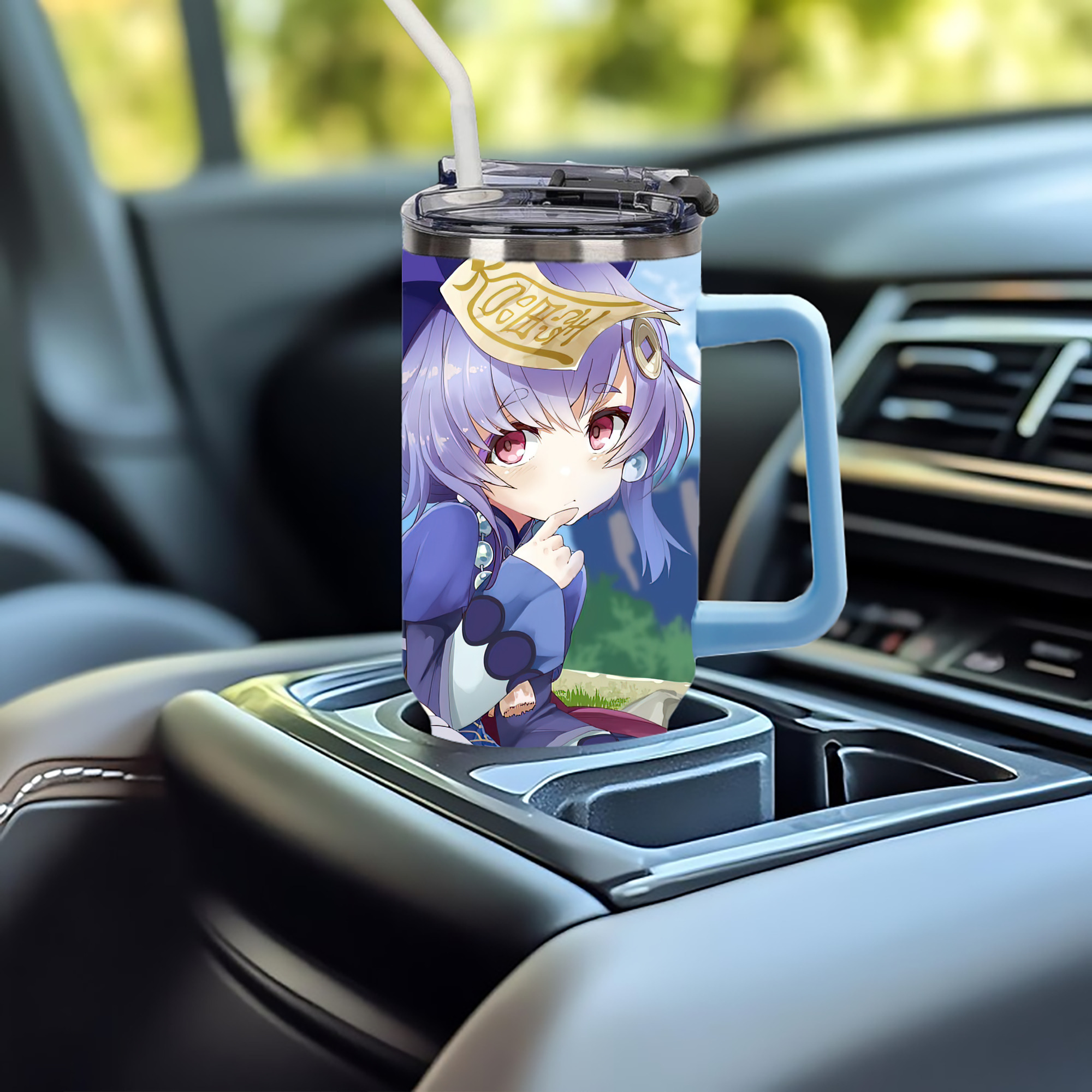 げんし神 genshin 1200ｍLフルプリント車用タンブラー