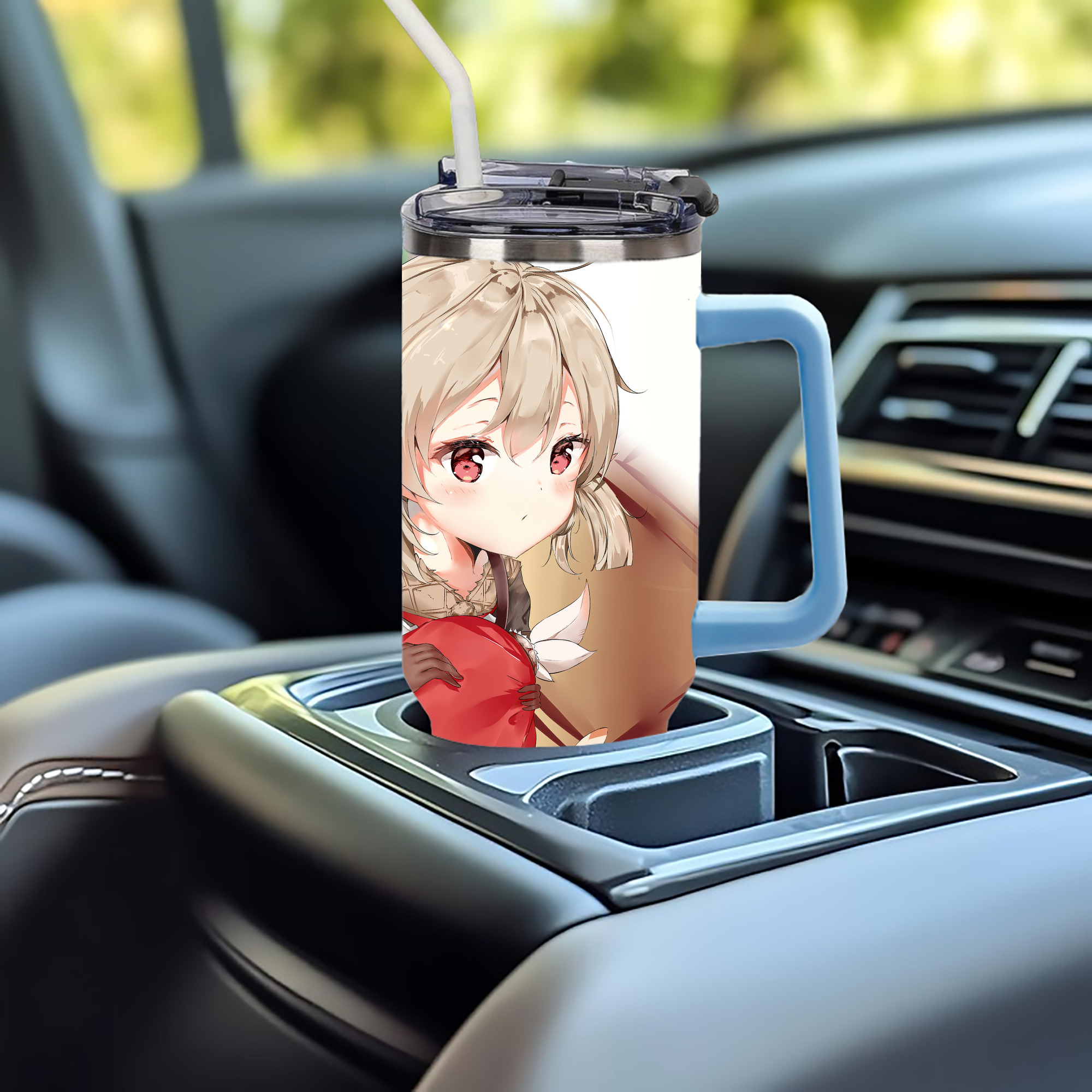 げんし神 genshin 1200ｍLフルプリント車用タンブラー