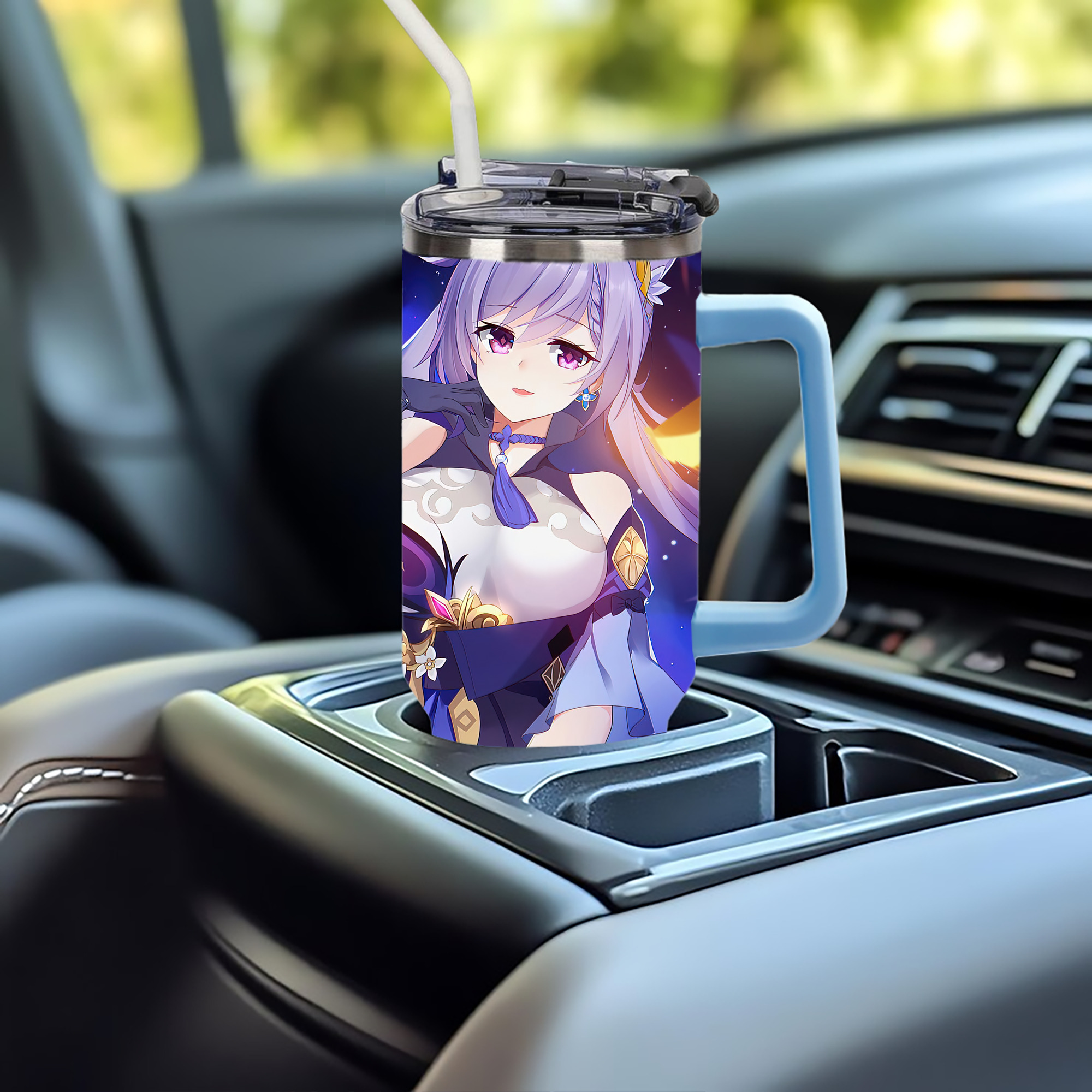 げんし神 genshin 1200ｍLフルプリント車用タンブラー