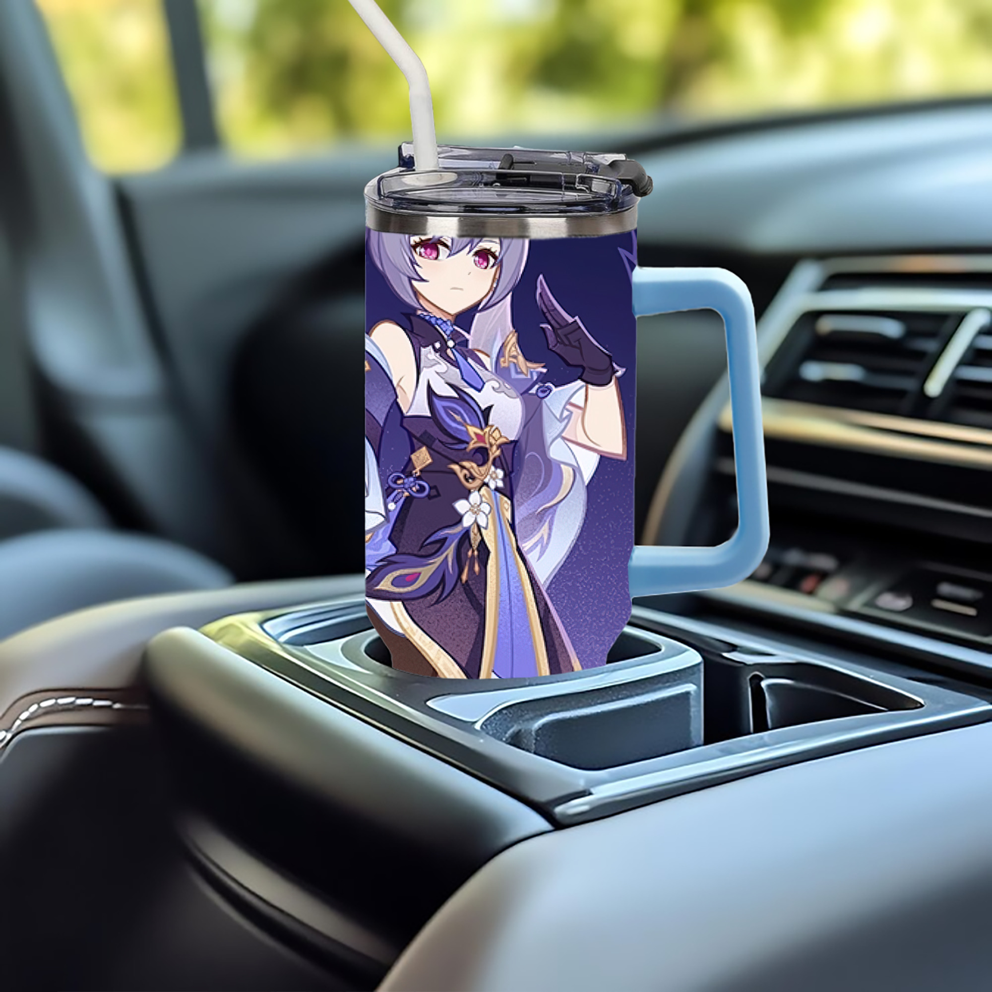 げんし神 genshin 1200ｍLフルプリント車用タンブラー