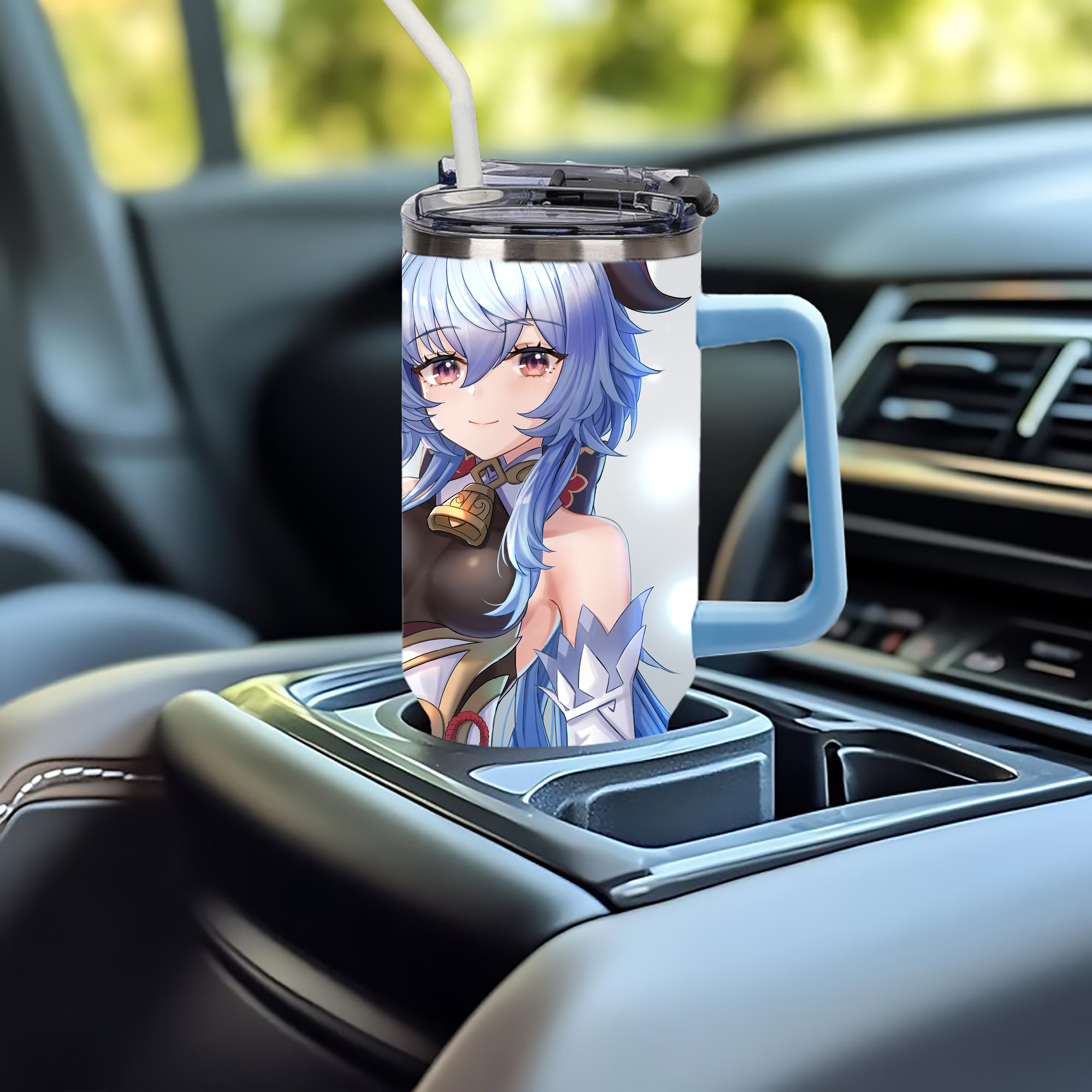 げんし神 genshin 1200ｍLフルプリント車用タンブラー