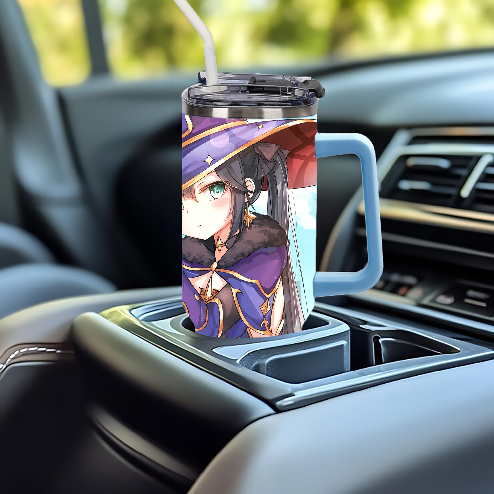 げんし神 genshin 1200ｍLフルプリント車用タンブラー