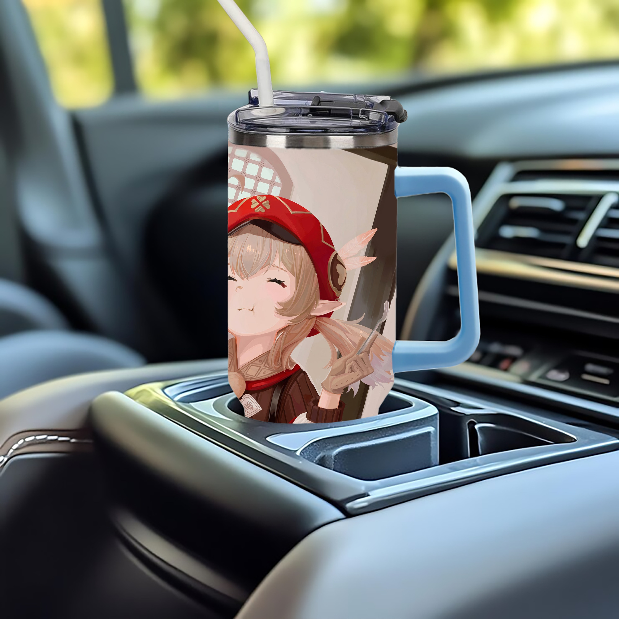 げんし神 genshin 1200ｍLフルプリント車用タンブラー