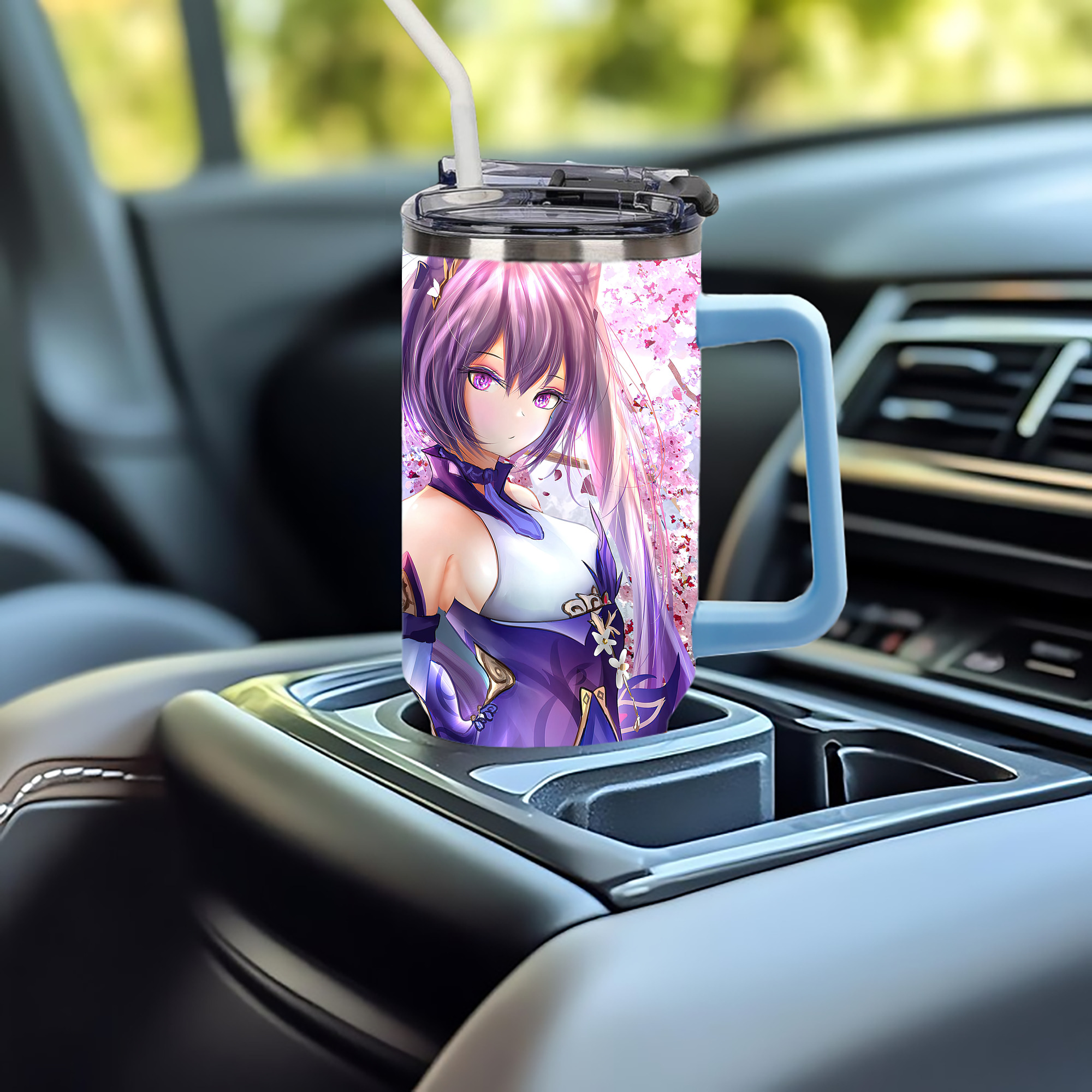 げんし神 genshin 1200ｍLフルプリント車用タンブラー