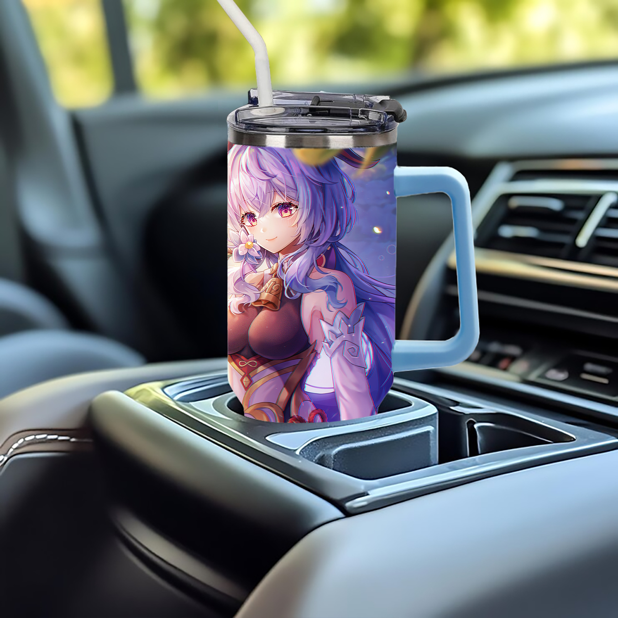 げんし神 genshin 1200ｍLフルプリント車用タンブラー