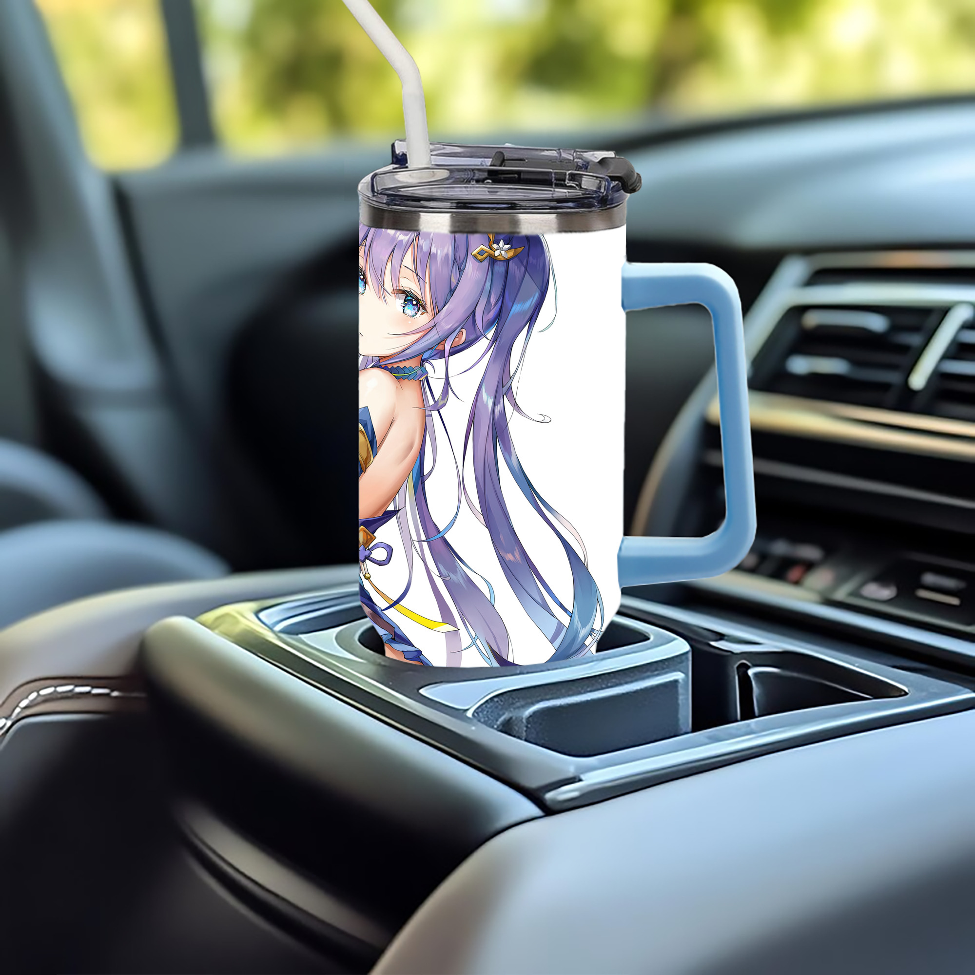 げんし神 genshin 1200ｍLフルプリント車用タンブラー