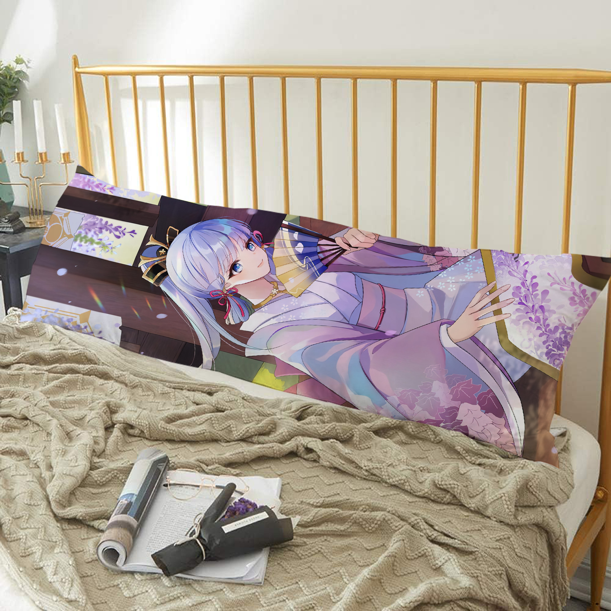 げんし神 genshin ロング抱き枕カバー 両面プリントタイプ（サイズ選択可）