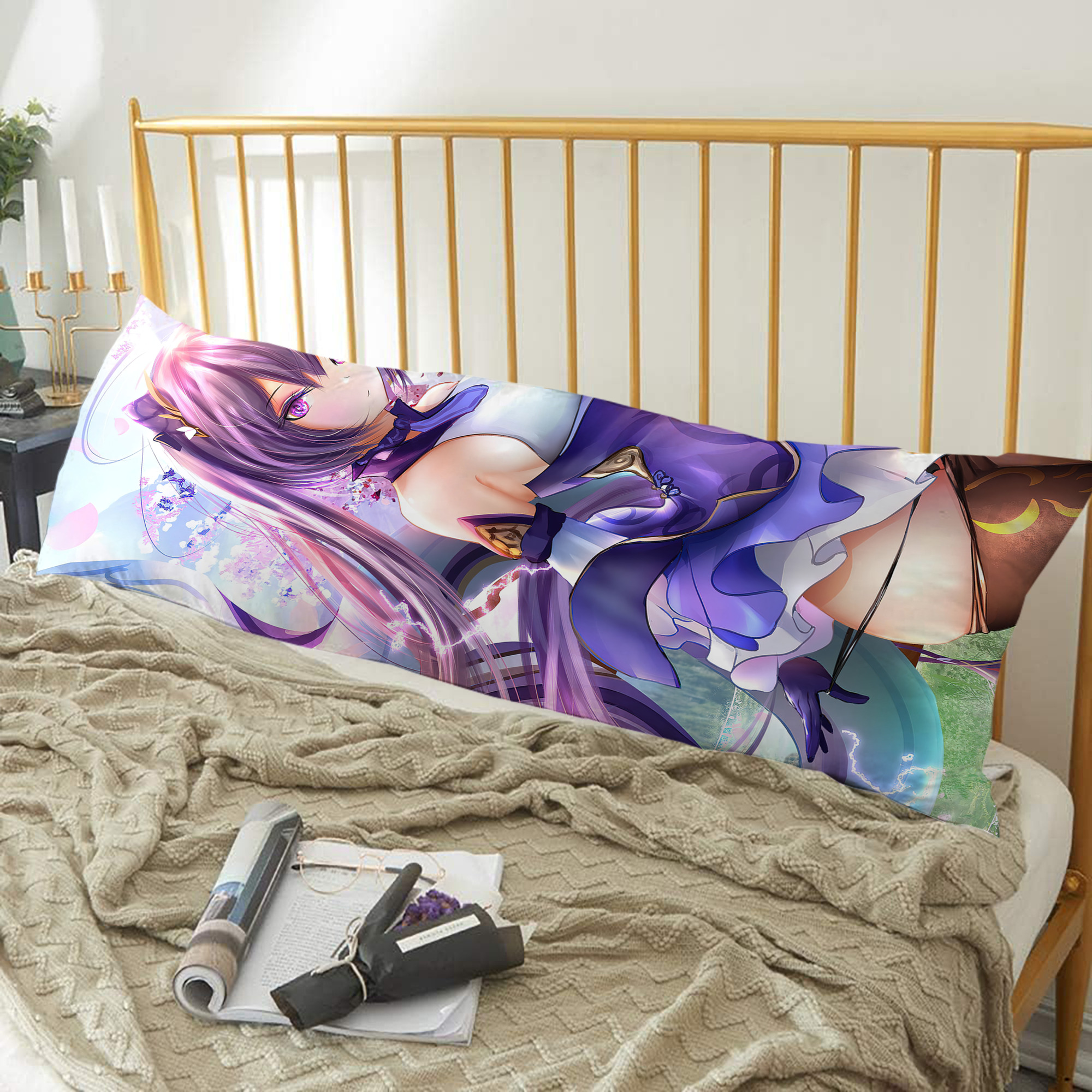 げんし神 genshin ロング抱き枕カバー 両面プリントタイプ（サイズ選択可）