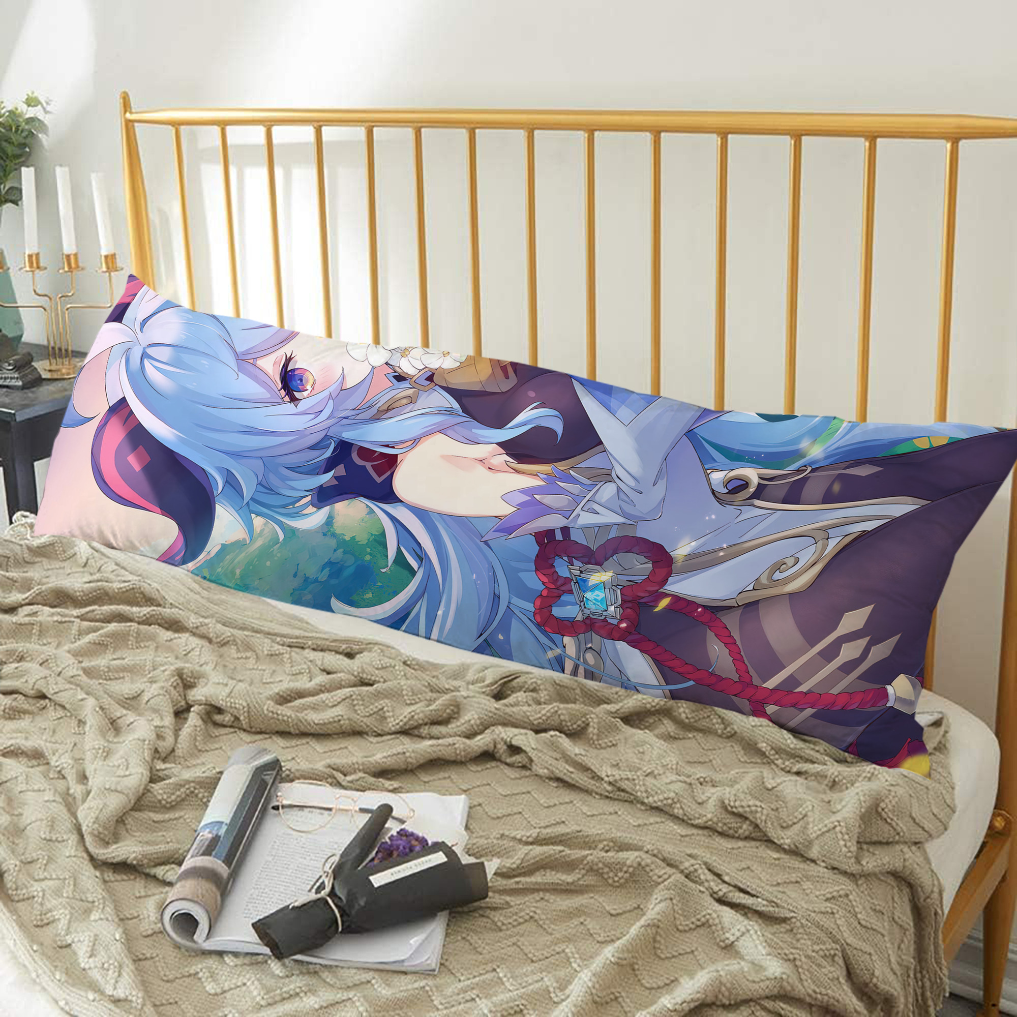 げんし神 genshin ロング抱き枕カバー 両面プリントタイプ（サイズ選択可）