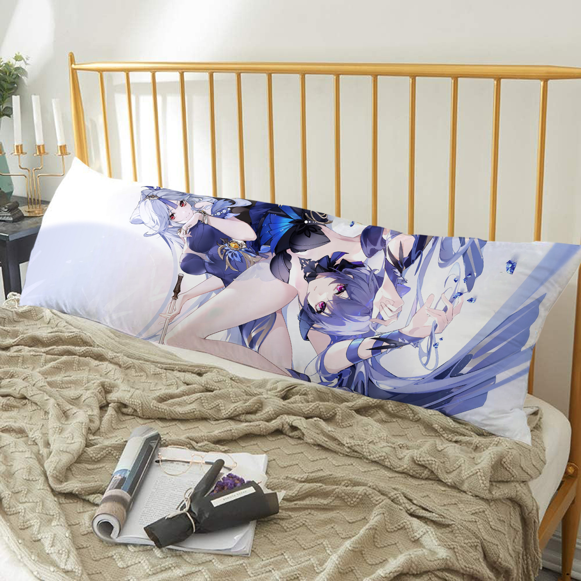 げんし神 genshin ロング抱き枕カバー 両面プリントタイプ（サイズ選択可）