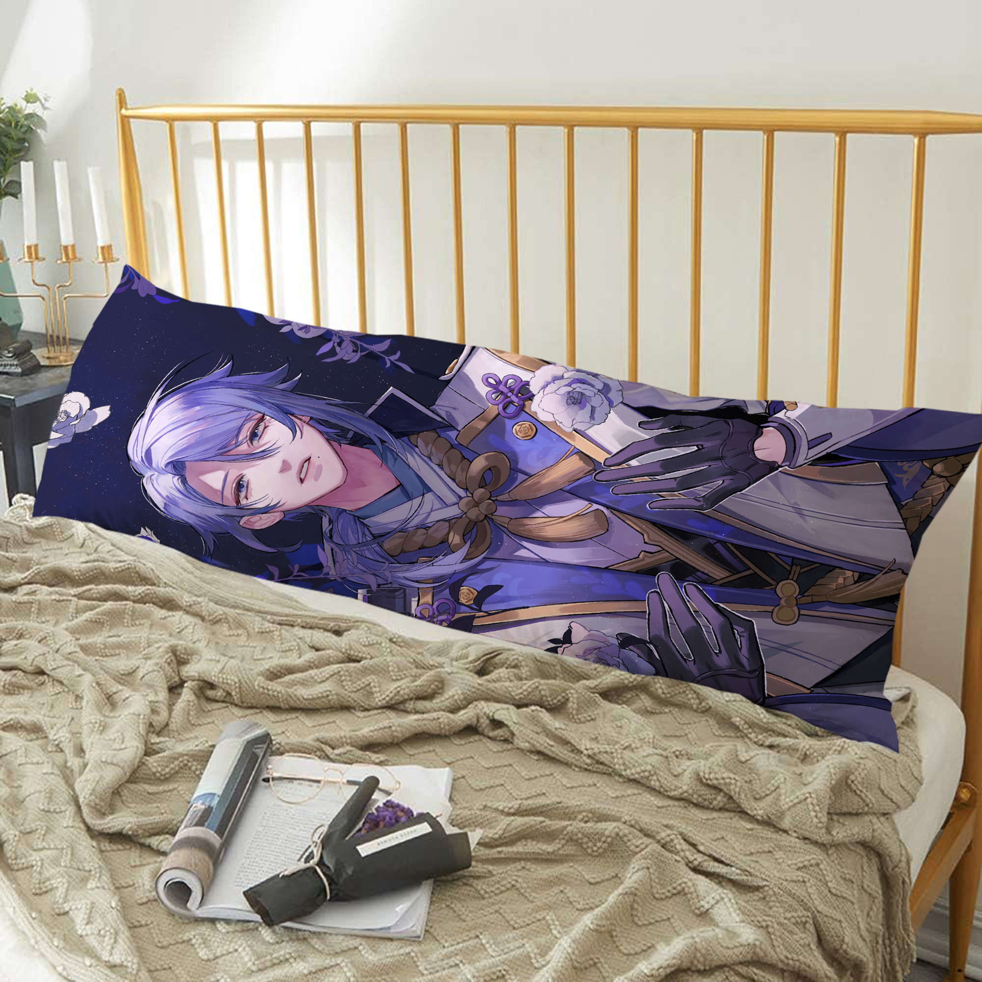 げんし神 genshin ロング抱き枕カバー 両面プリントタイプ（サイズ選択可）