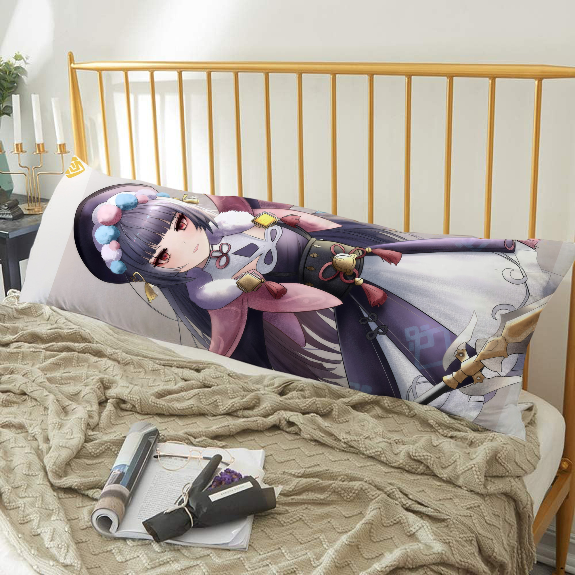 げんし神 genshin ロング抱き枕カバー 両面プリントタイプ（サイズ選択可）