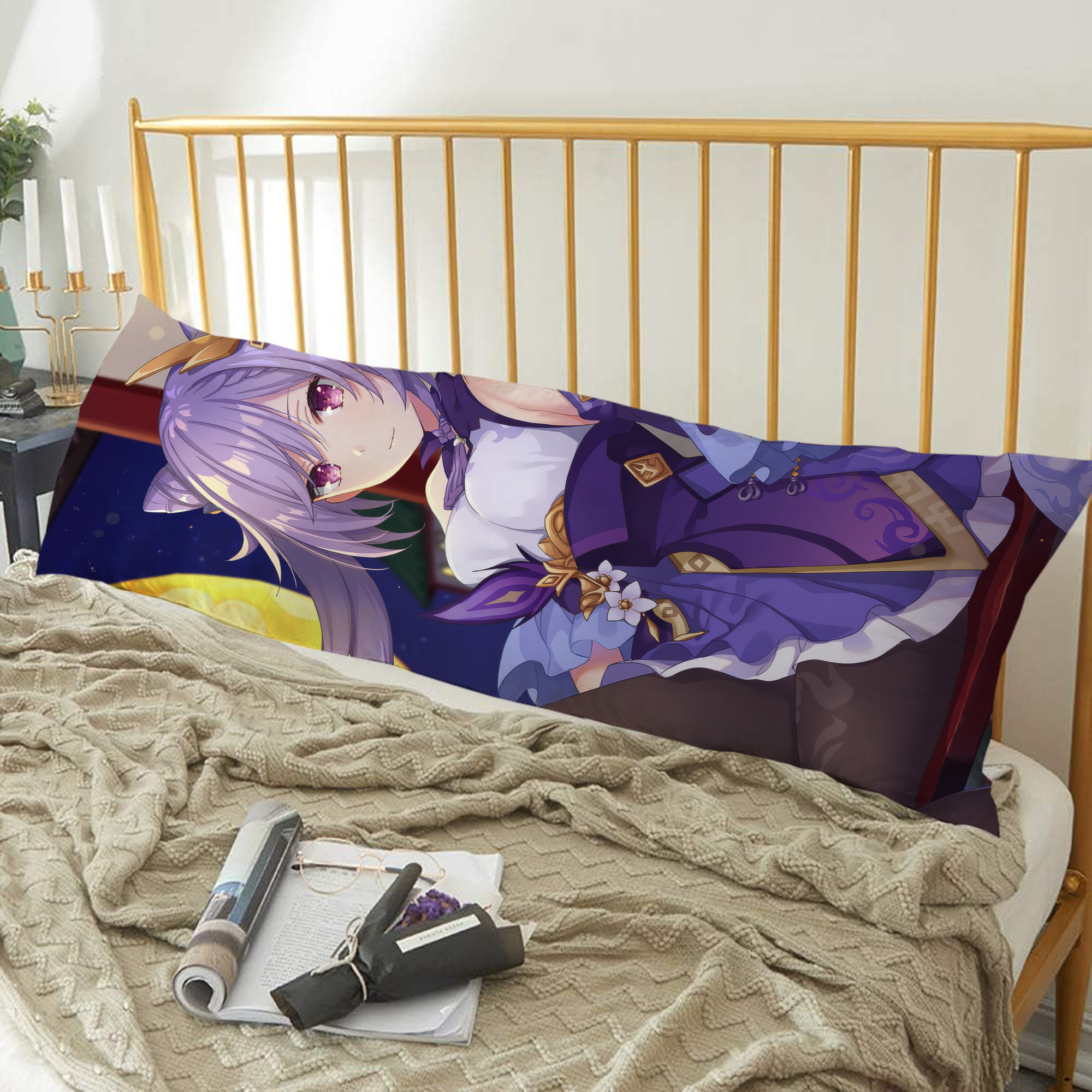 げんし神 genshin ロング抱き枕カバー 両面プリントタイプ（サイズ選択可）