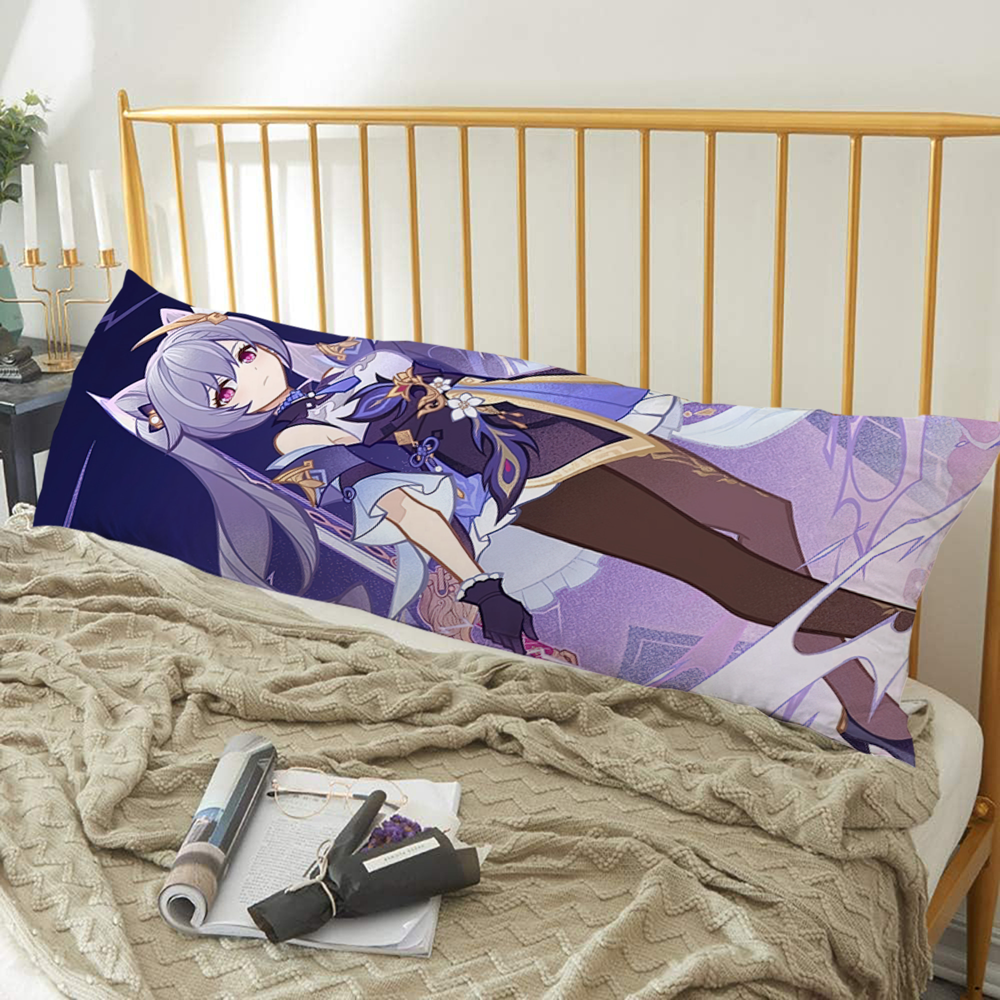 げんし神 genshin ロング抱き枕カバー 両面プリントタイプ（サイズ選択可）