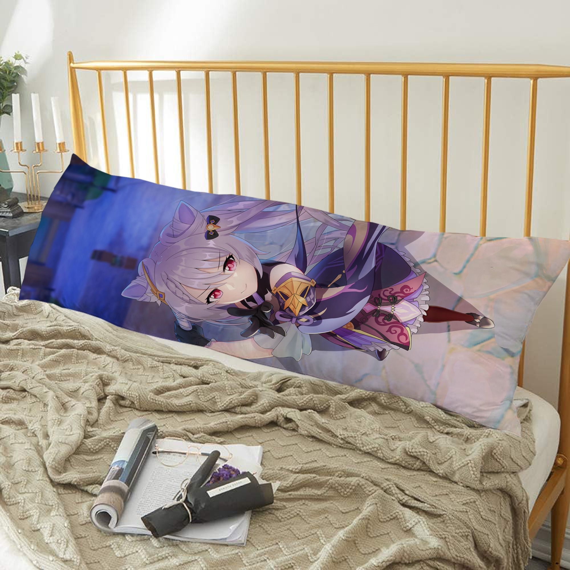 げんし神 genshin ロング抱き枕カバー 両面プリントタイプ（サイズ選択可）