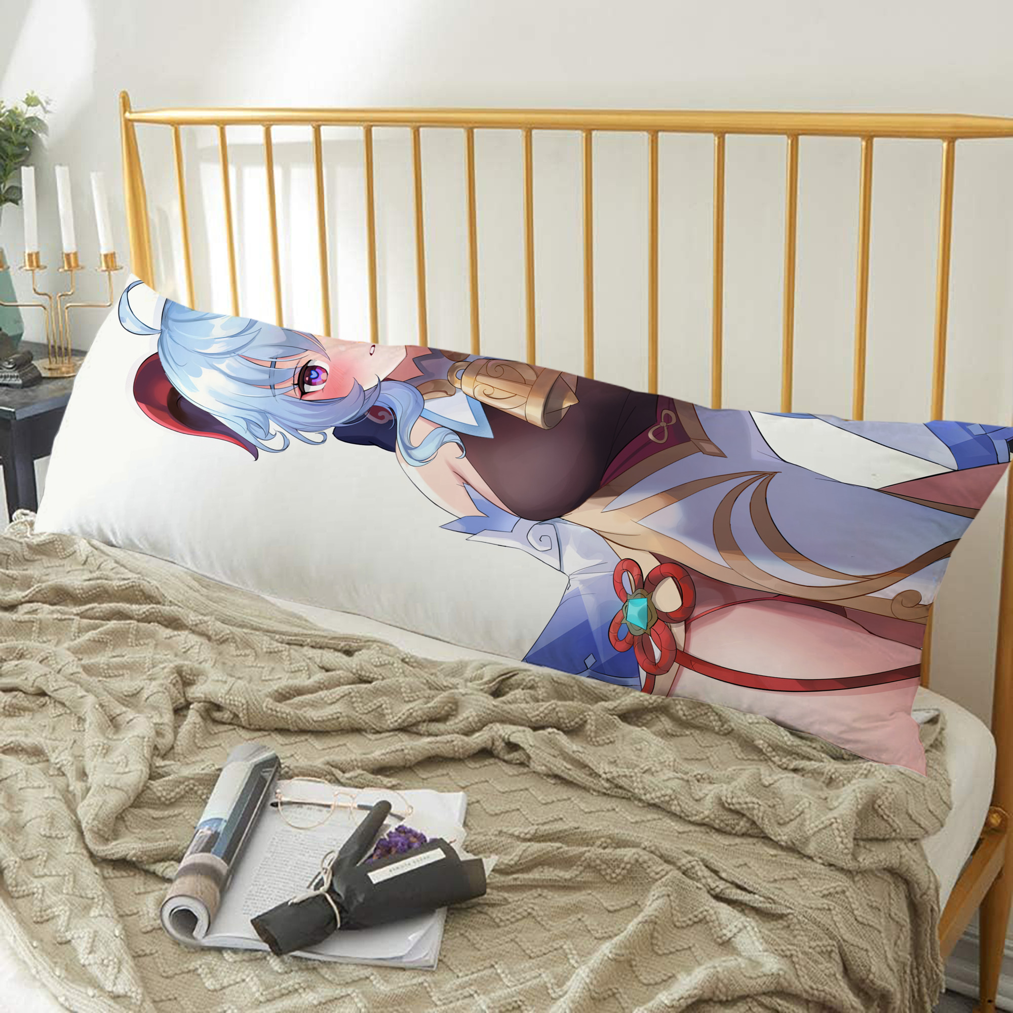 げんし神 genshin ロング抱き枕カバー 両面プリントタイプ（サイズ選択可）